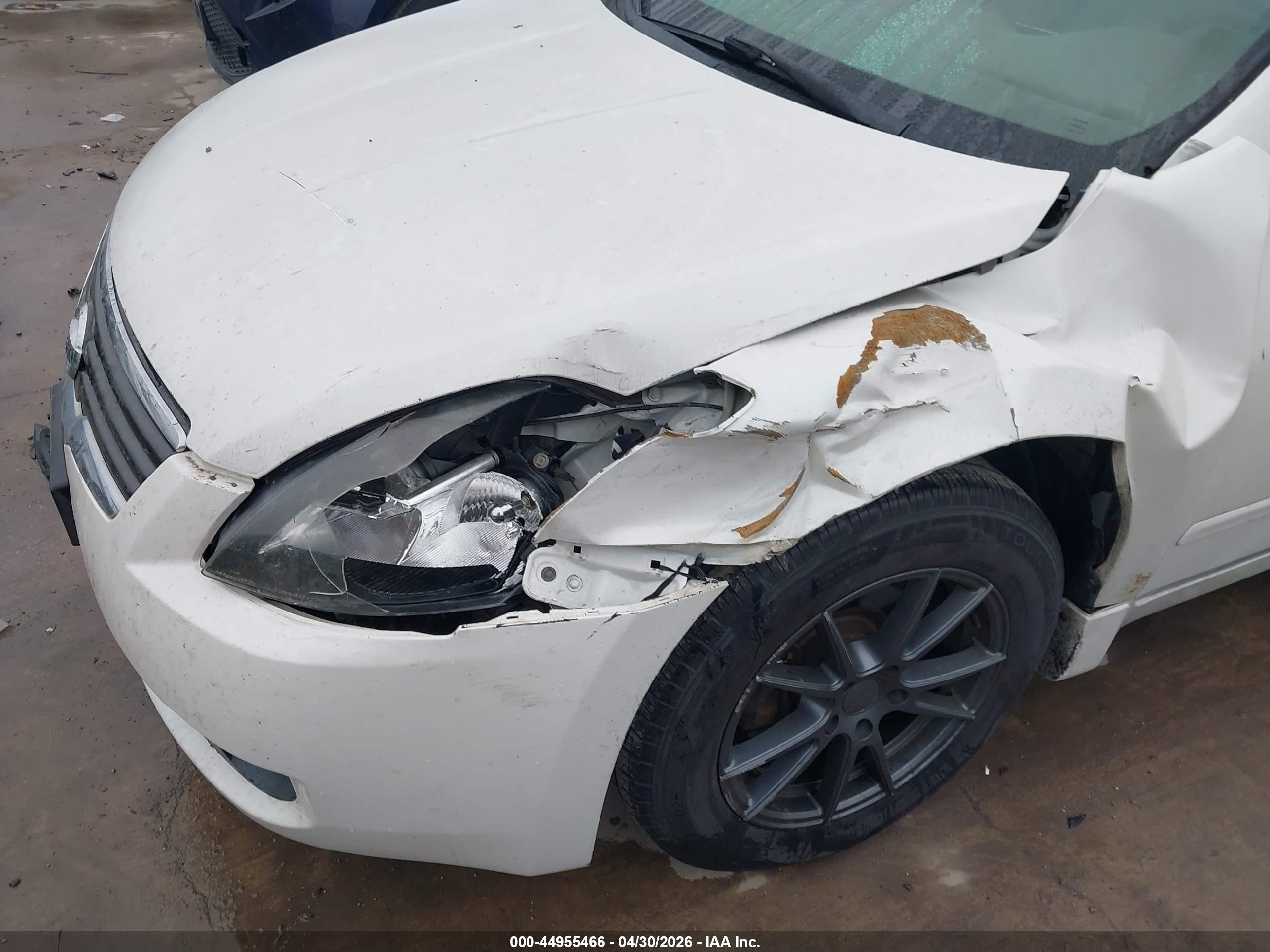 2007 Nissan Altima 2.5 S Белый vin: 1N4AL21E47N484646