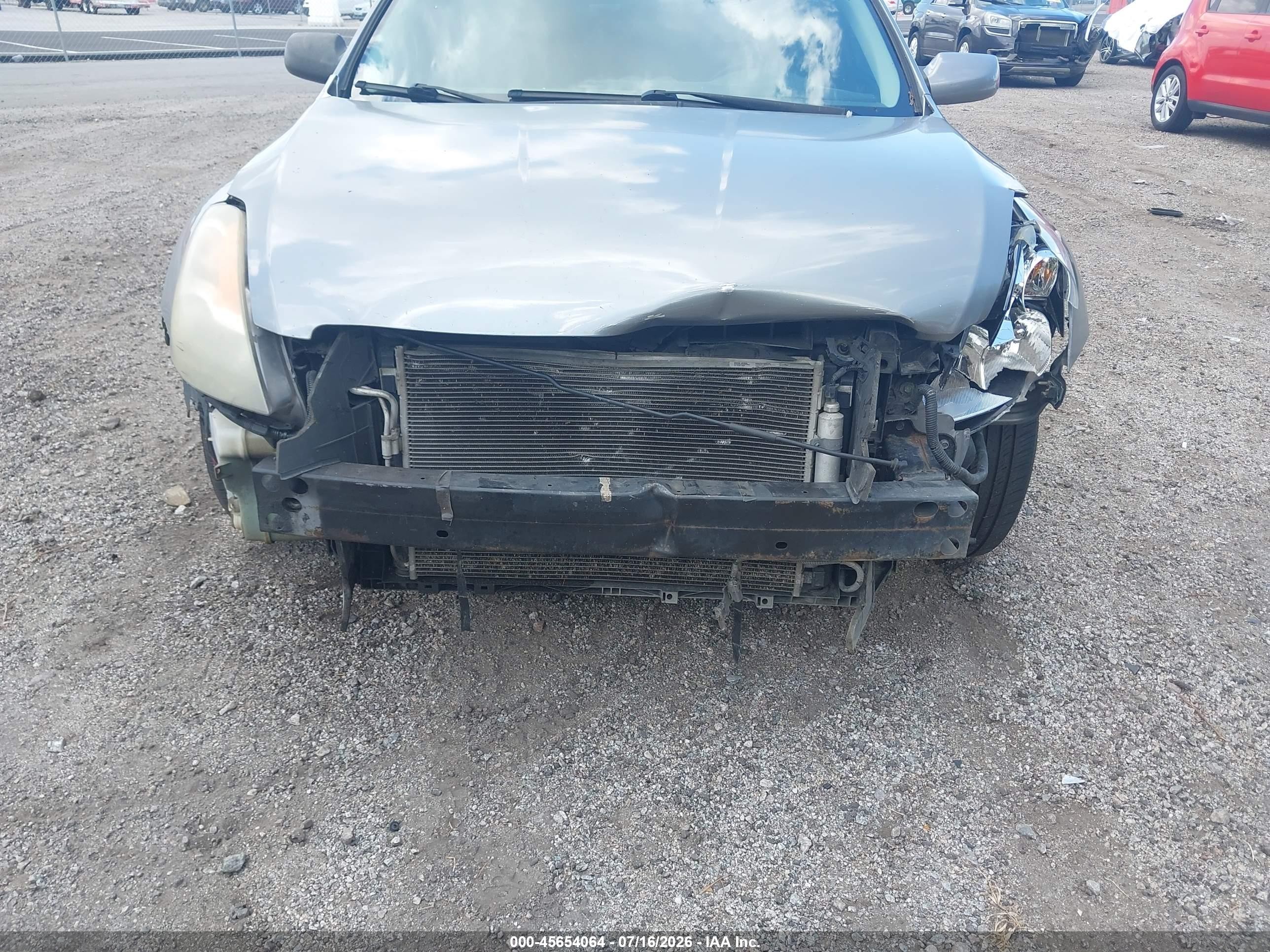 2008 Nissan Altima 2.5 S Серый vin: 1N4AL21E48C132826
