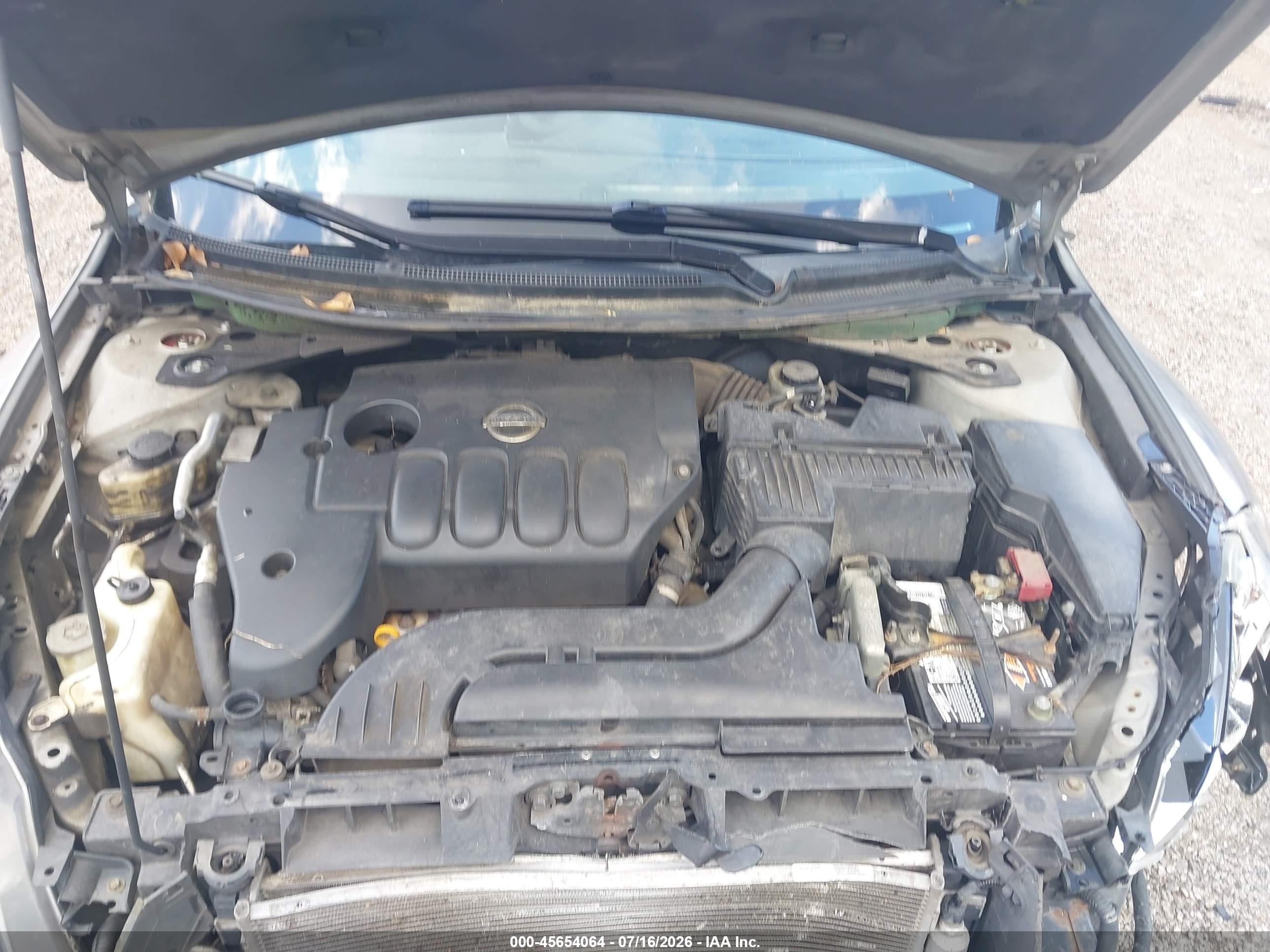 2008 Nissan Altima 2.5 S Серый vin: 1N4AL21E48C132826