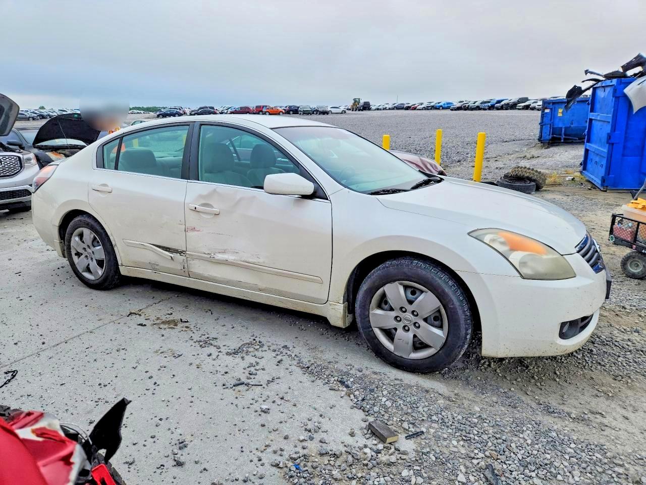 2008 Nissan Altima 2.5 White vin: 1N4AL21E48C202342