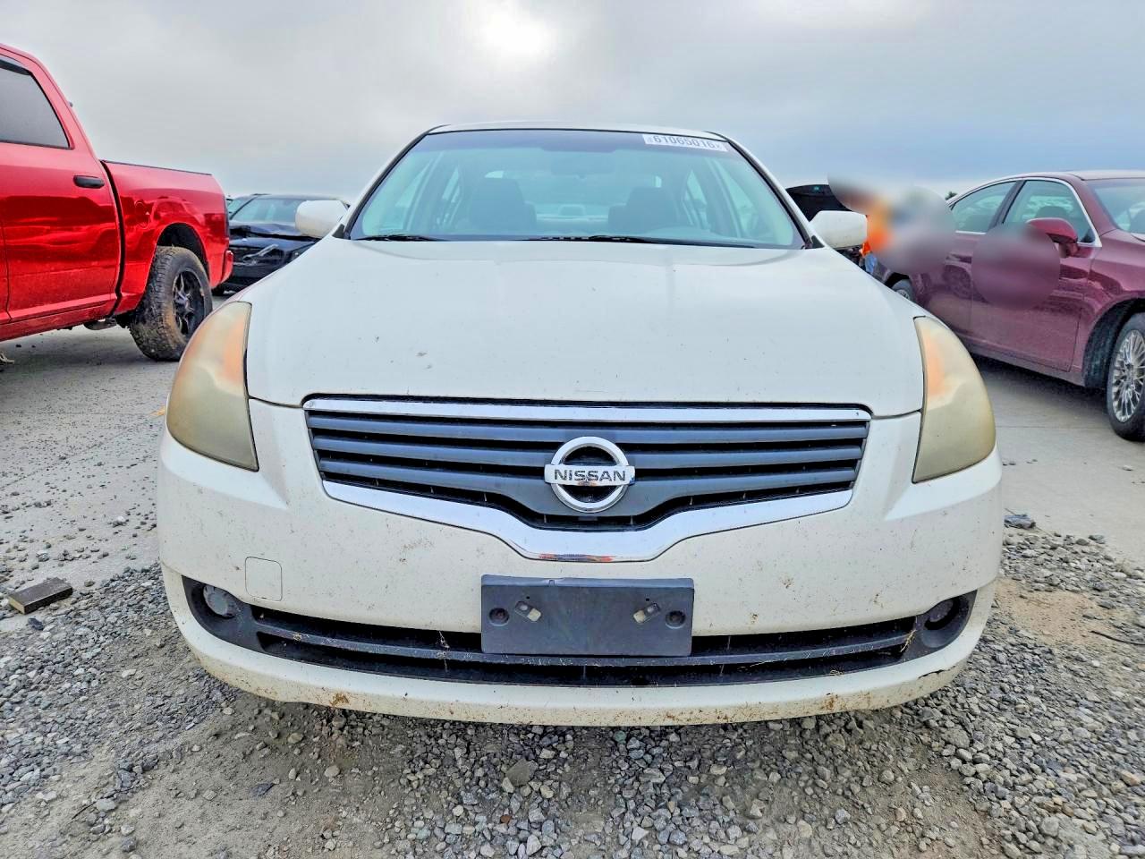 2008 Nissan Altima 2.5 White vin: 1N4AL21E48C202342