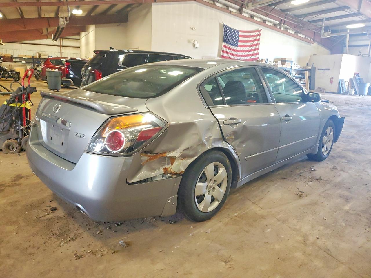 2008 Nissan Altima 2.5 Silver vin: 1N4AL21E48C208092