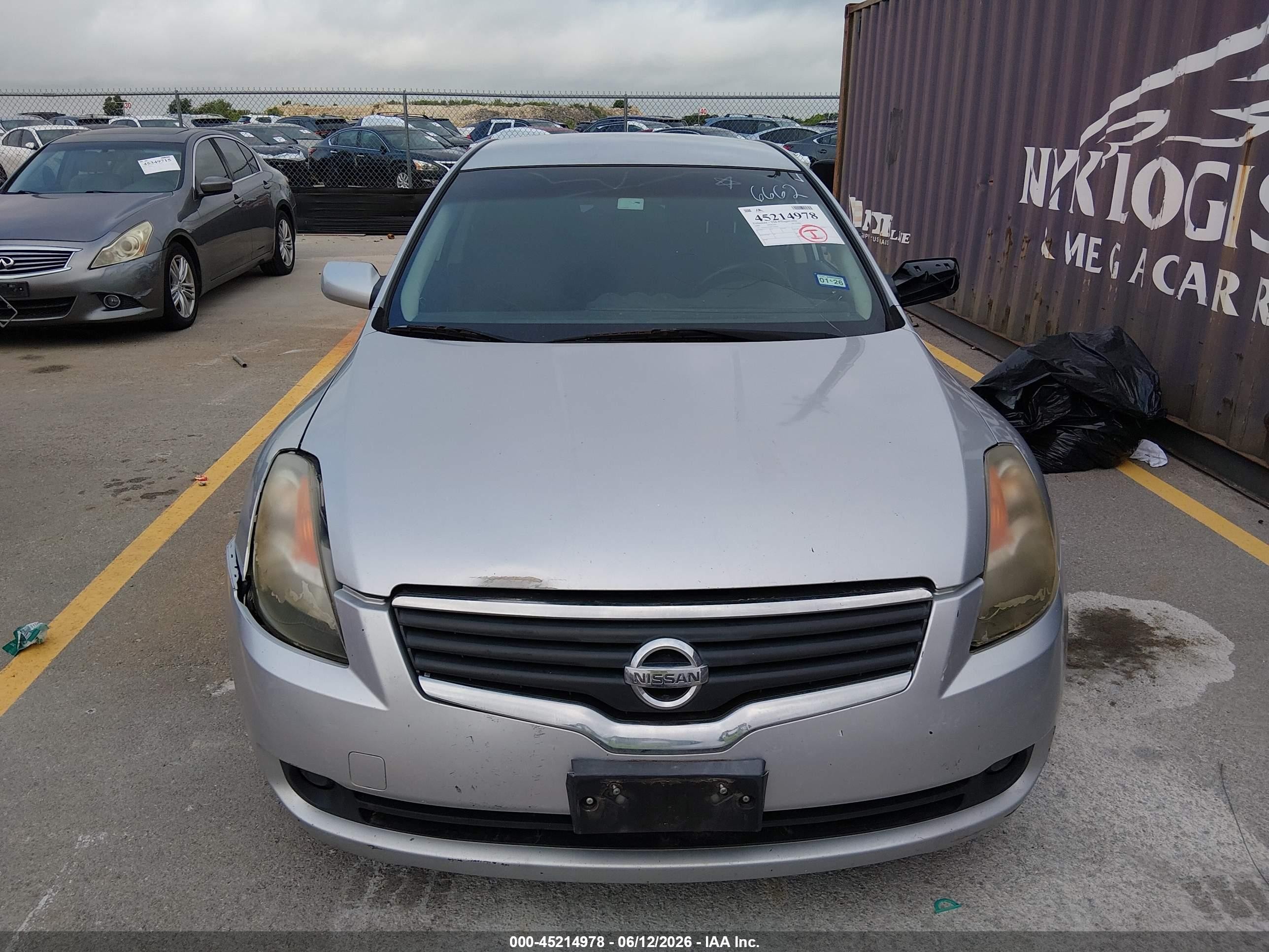 2008 Nissan Altima 2.5 S Silver vin: 1N4AL21E48C216662
