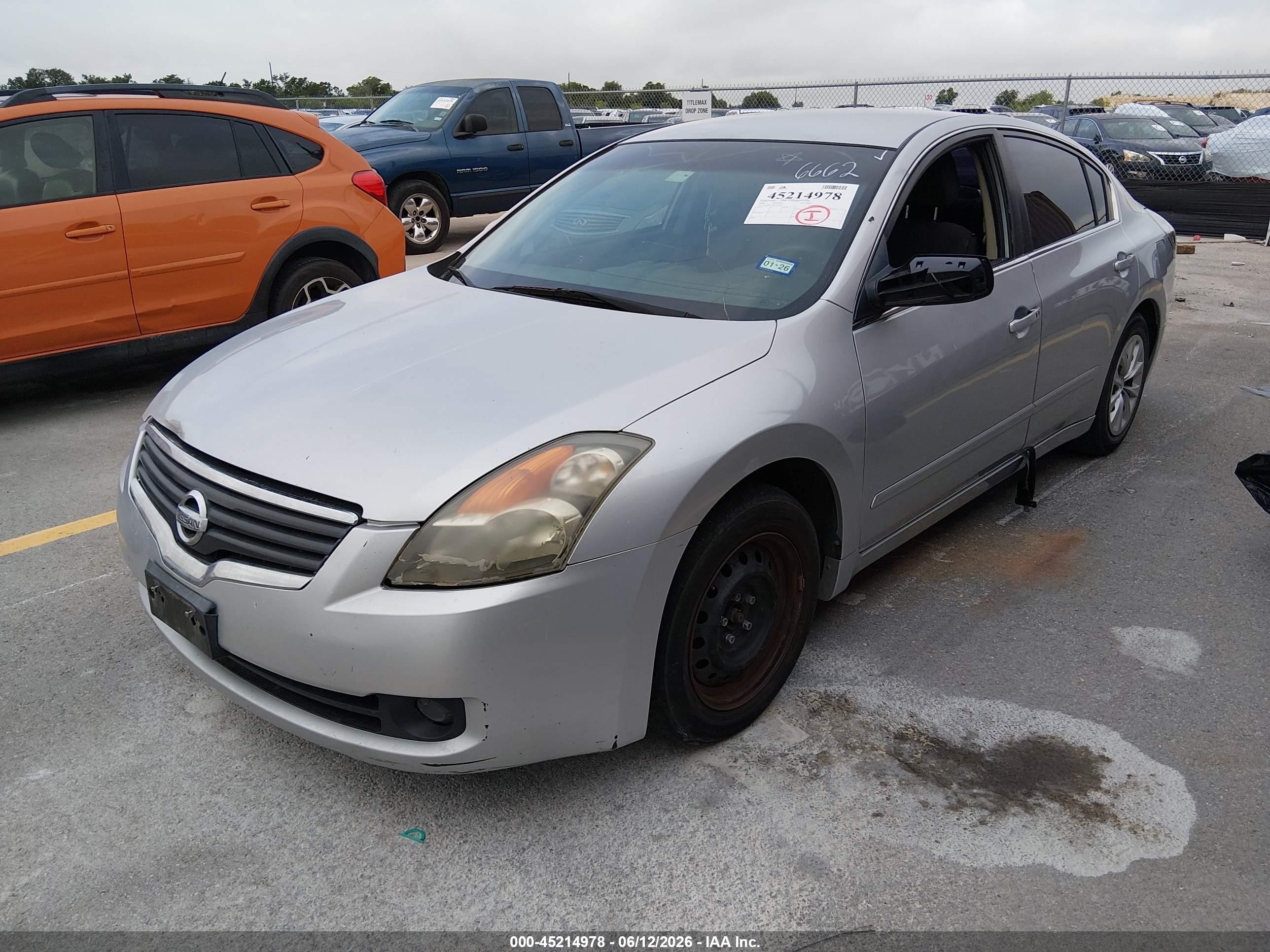 2008 Nissan Altima 2.5 S Silver vin: 1N4AL21E48C216662