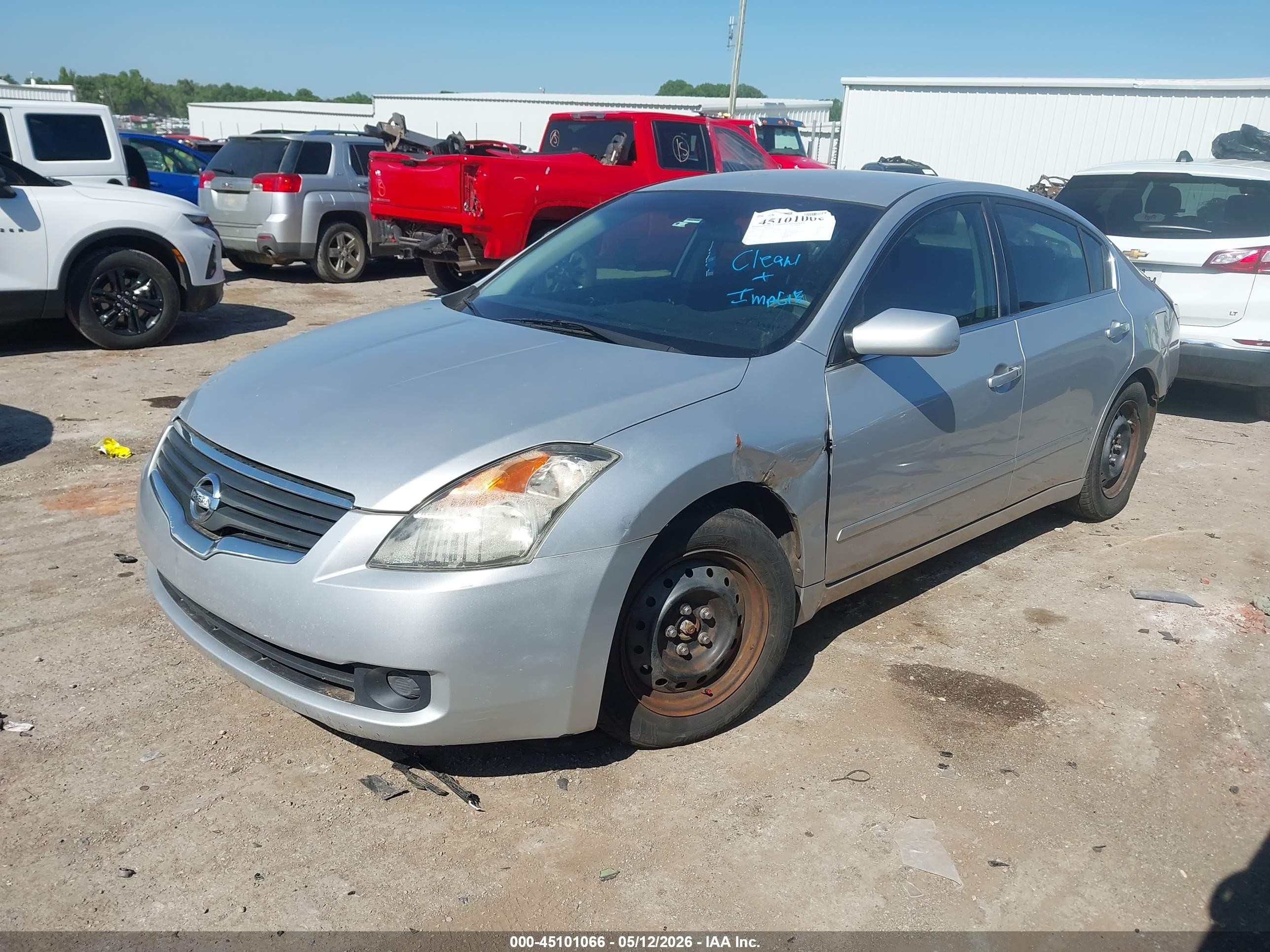 2008 Nissan Altima 2.5 S Silver vin: 1N4AL21E48C233672