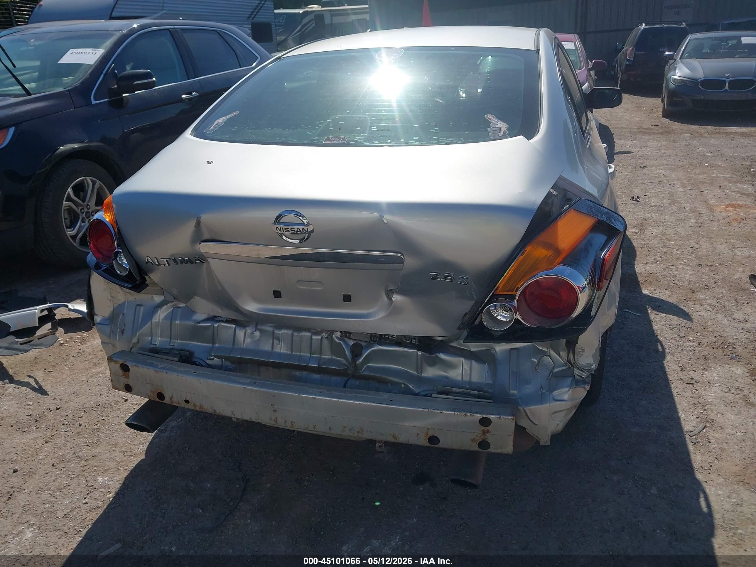 2008 Nissan Altima 2.5 S Silver vin: 1N4AL21E48C233672