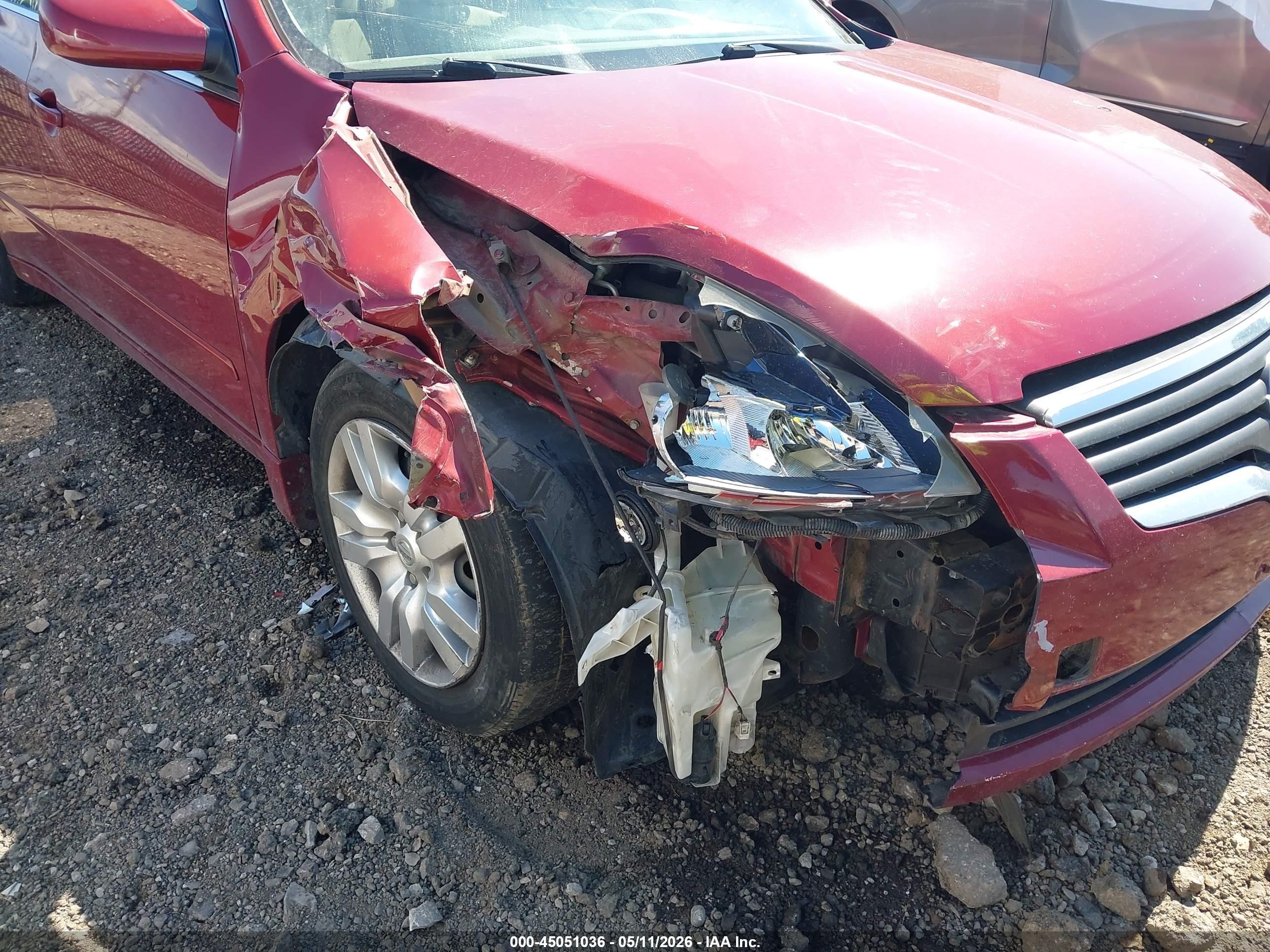 2008 Nissan Altima 2.5 S Темно-бордовый vin: 1N4AL21E48N407440