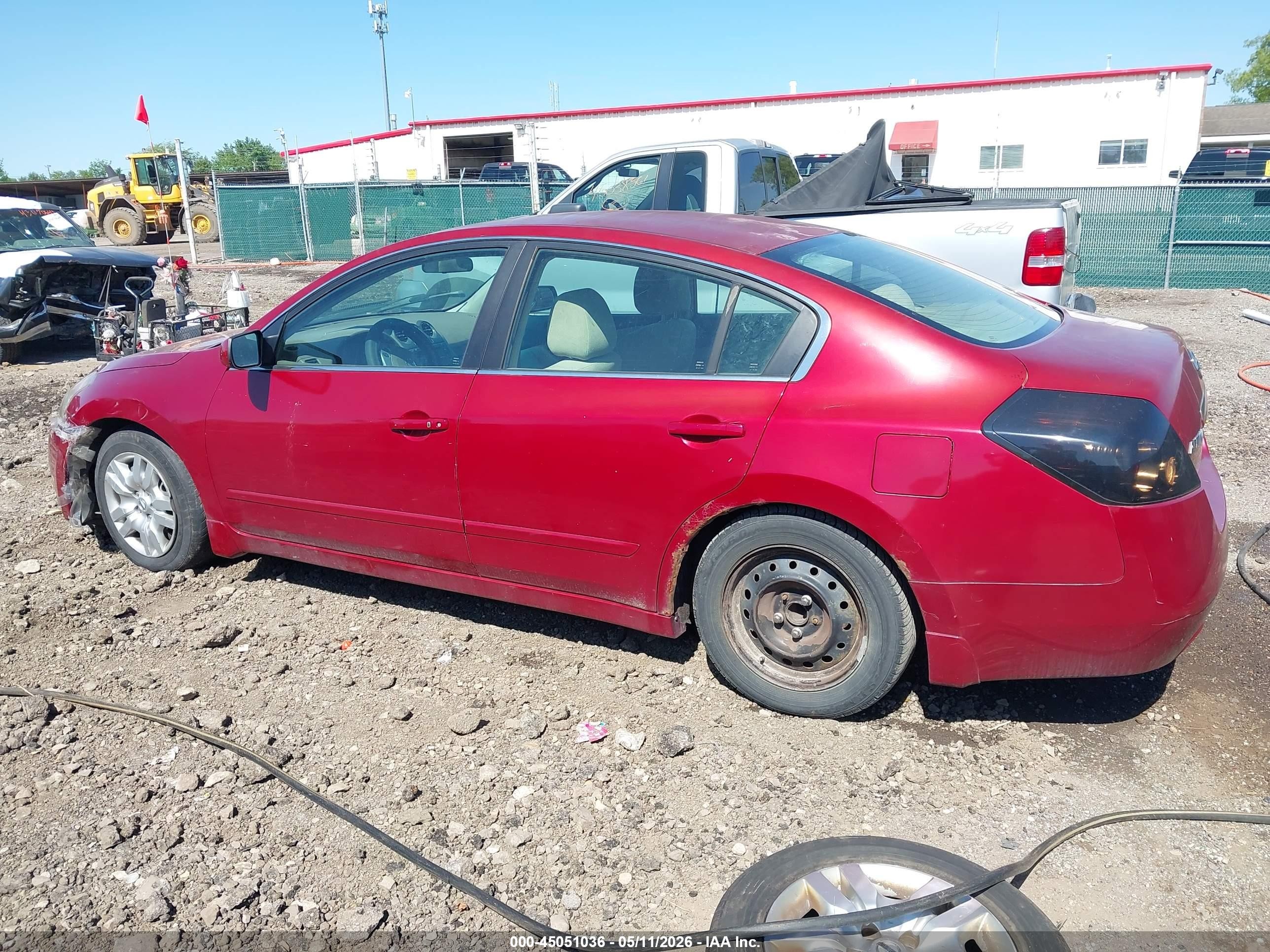 2008 Nissan Altima 2.5 S Темно-бордовый vin: 1N4AL21E48N407440