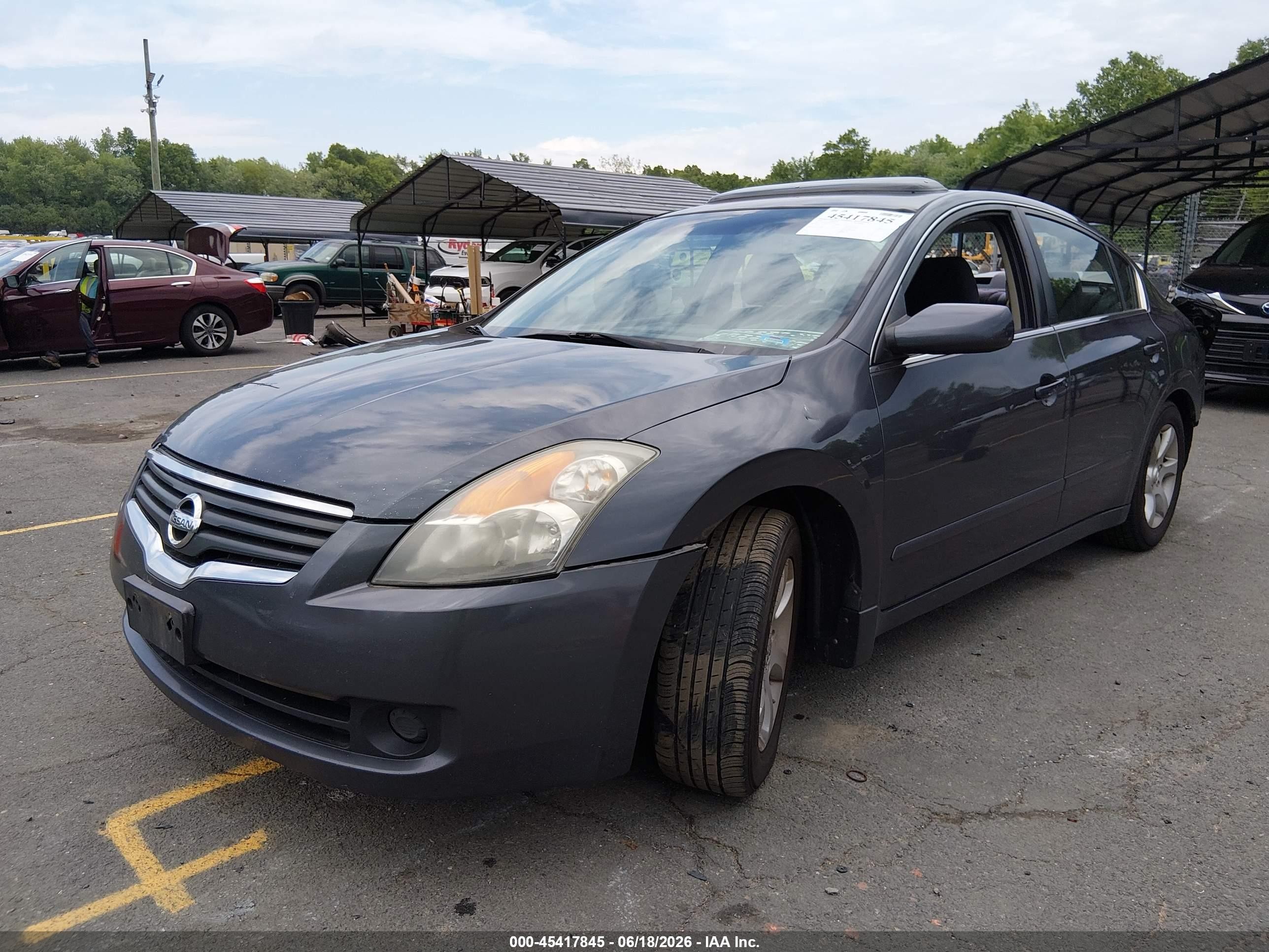 2008 Nissan Altima 2.5 S Gray vin: 1N4AL21E48N429003