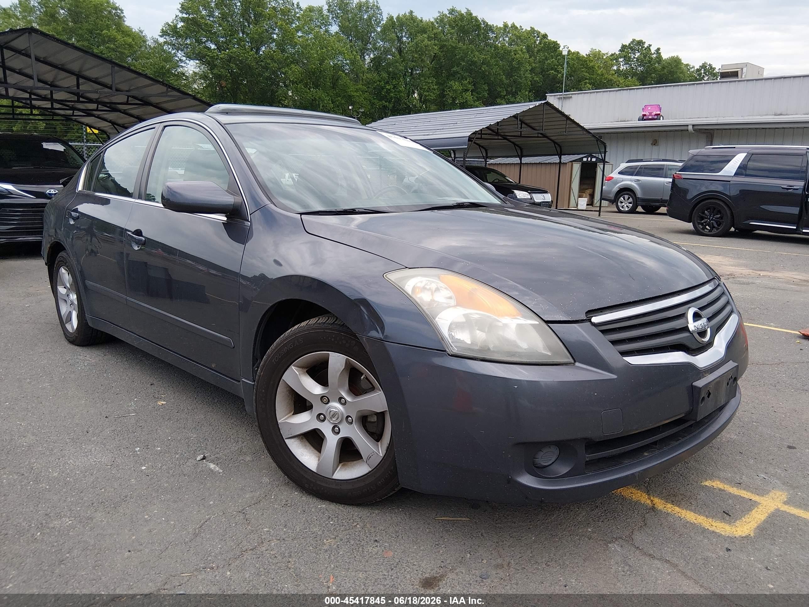 2008 Nissan Altima 2.5 S Gray vin: 1N4AL21E48N429003