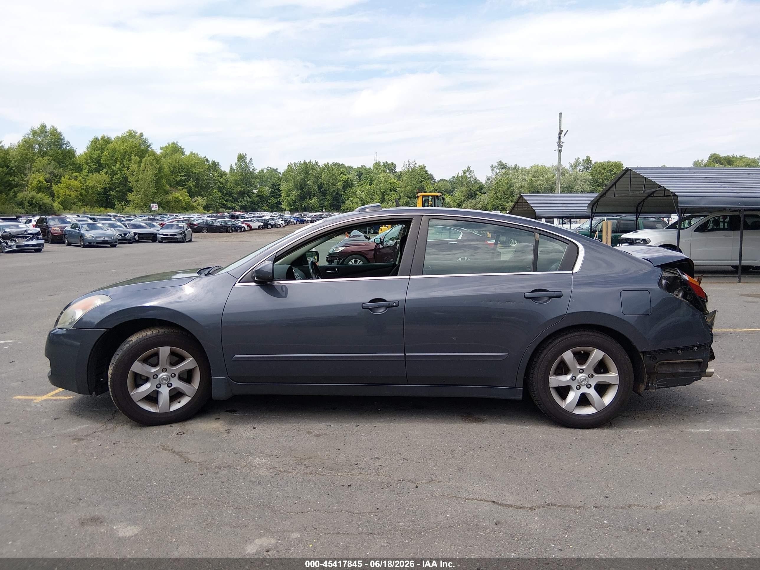 2008 Nissan Altima 2.5 S Gray vin: 1N4AL21E48N429003