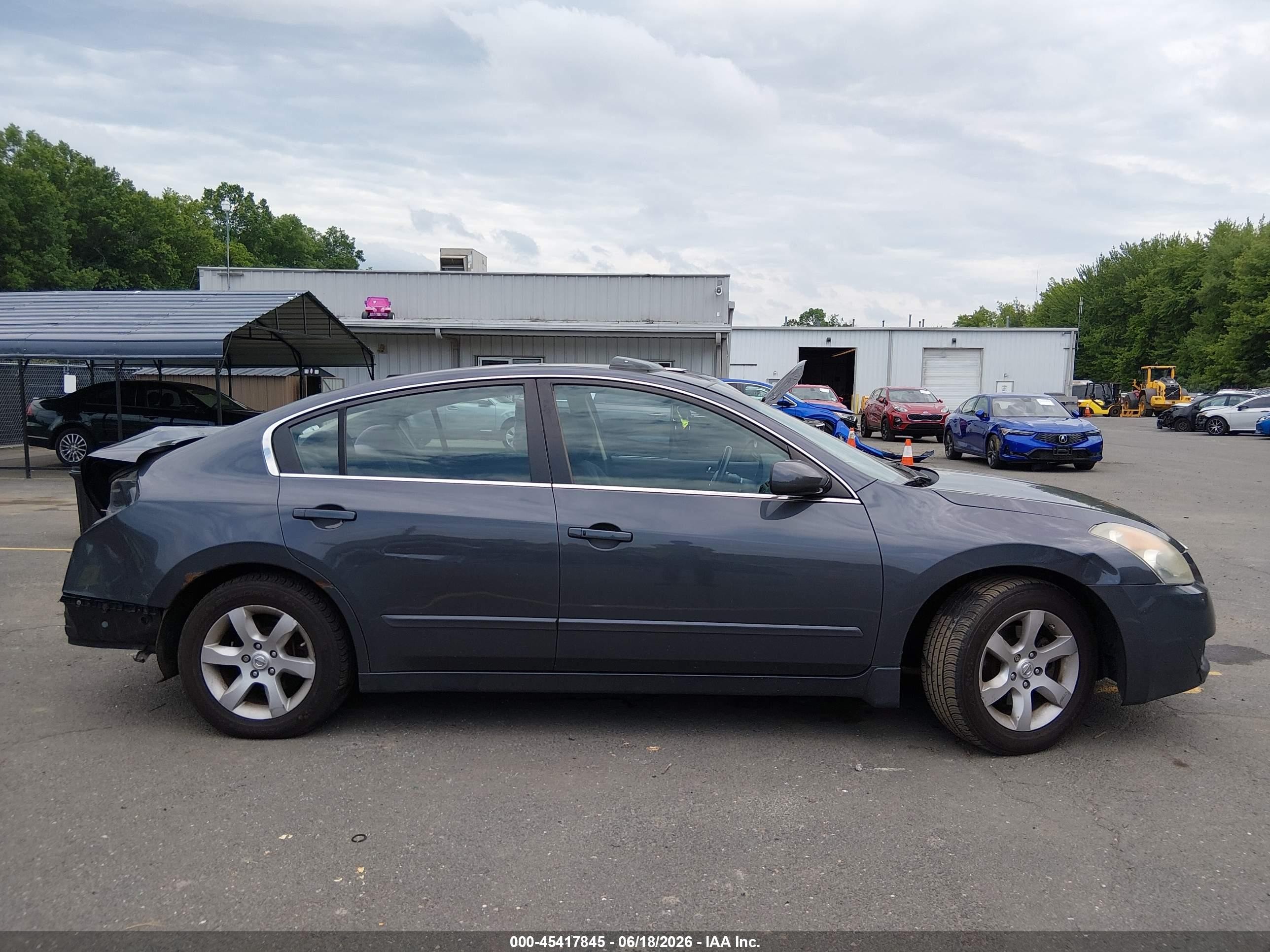 2008 Nissan Altima 2.5 S Gray vin: 1N4AL21E48N429003