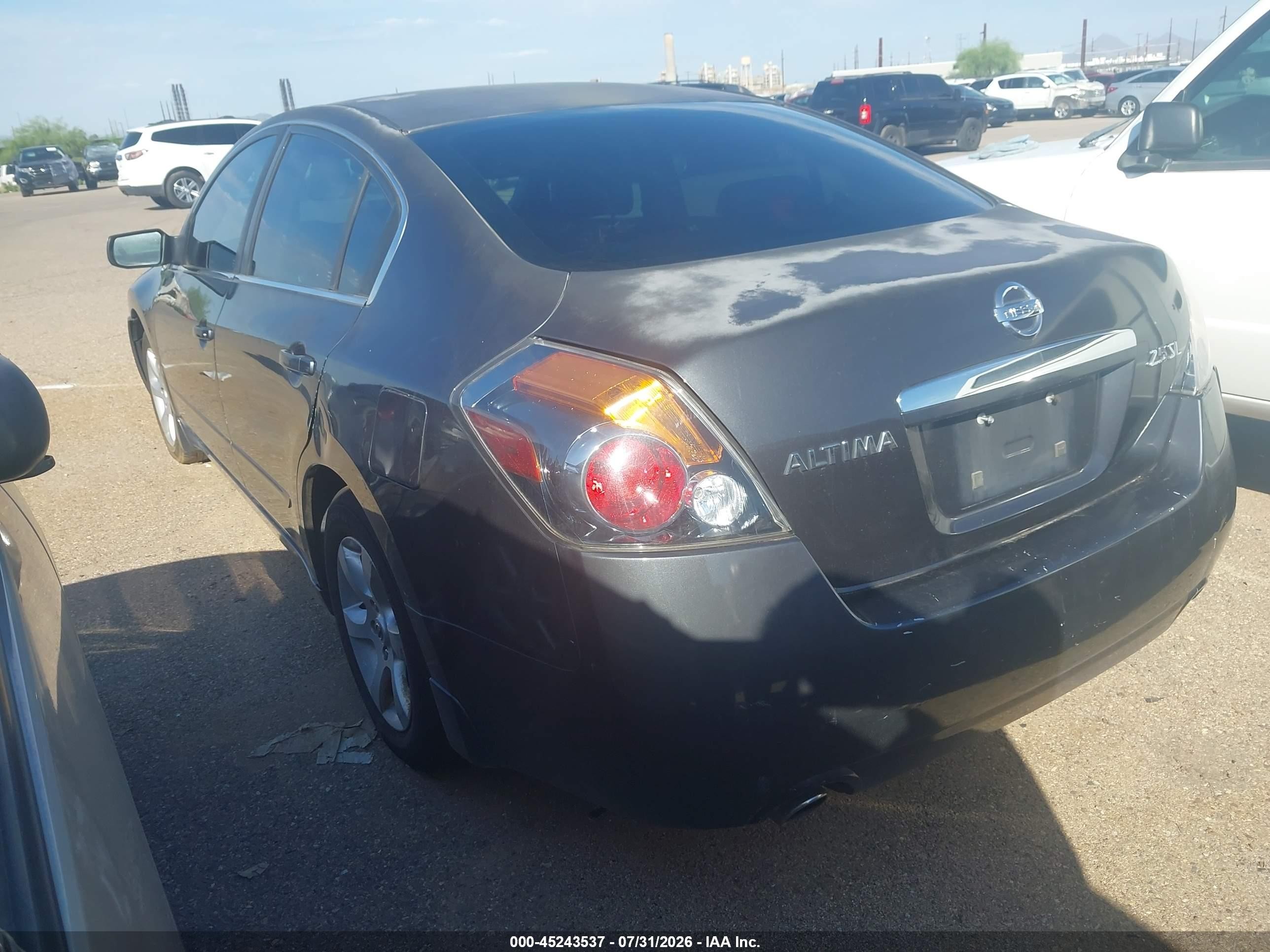 2008 Nissan Altima 2.5 S Gray vin: 1N4AL21E48N435786