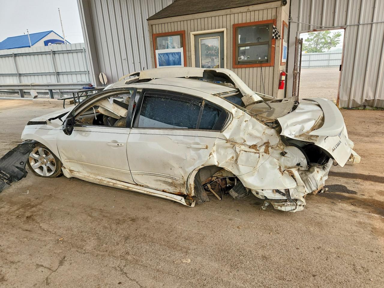 2008 Nissan Altima 2.5 White vin: 1N4AL21E48N465452