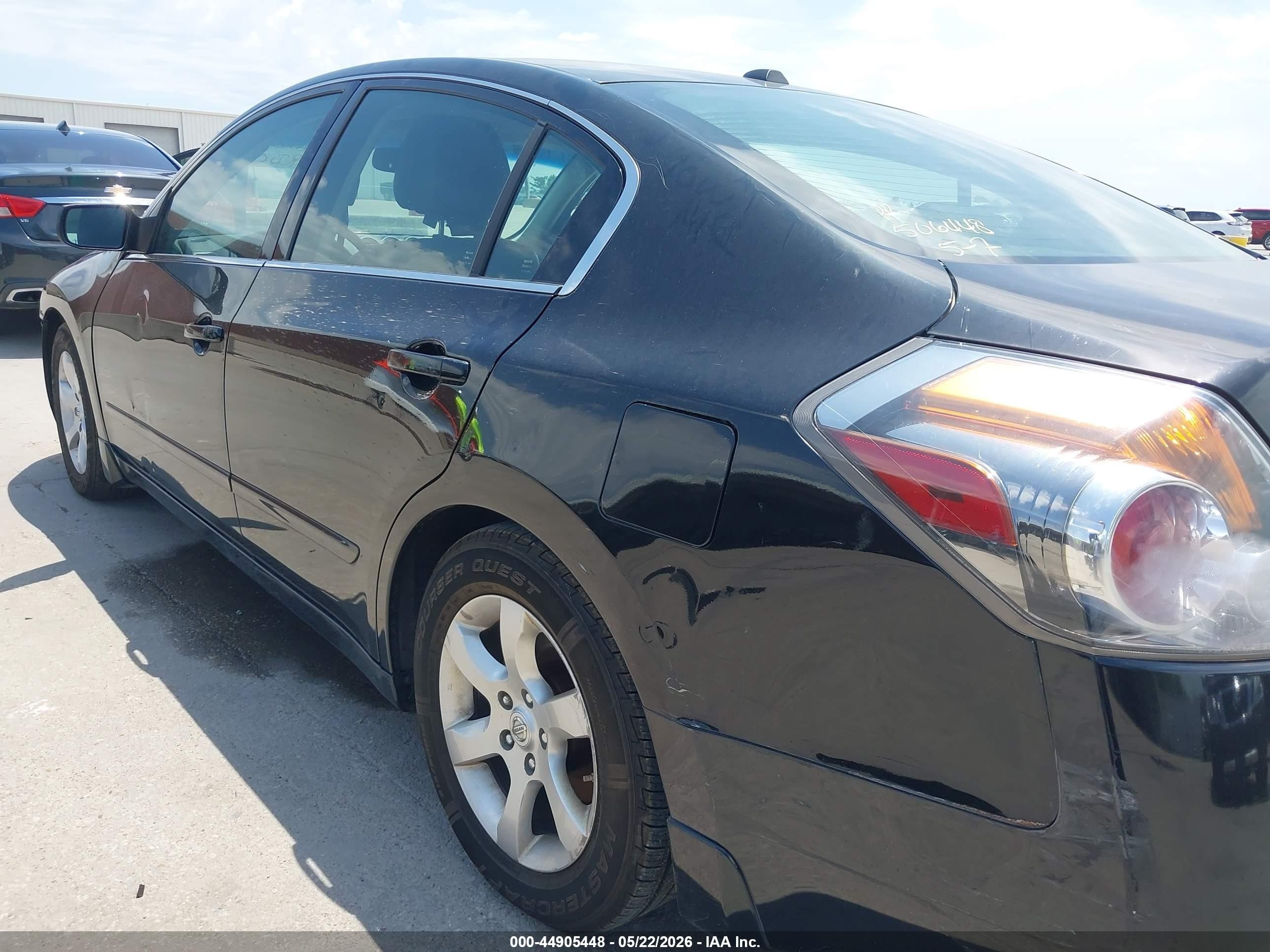 2008 Nissan Altima 2.5 S Black vin: 1N4AL21E48N468335