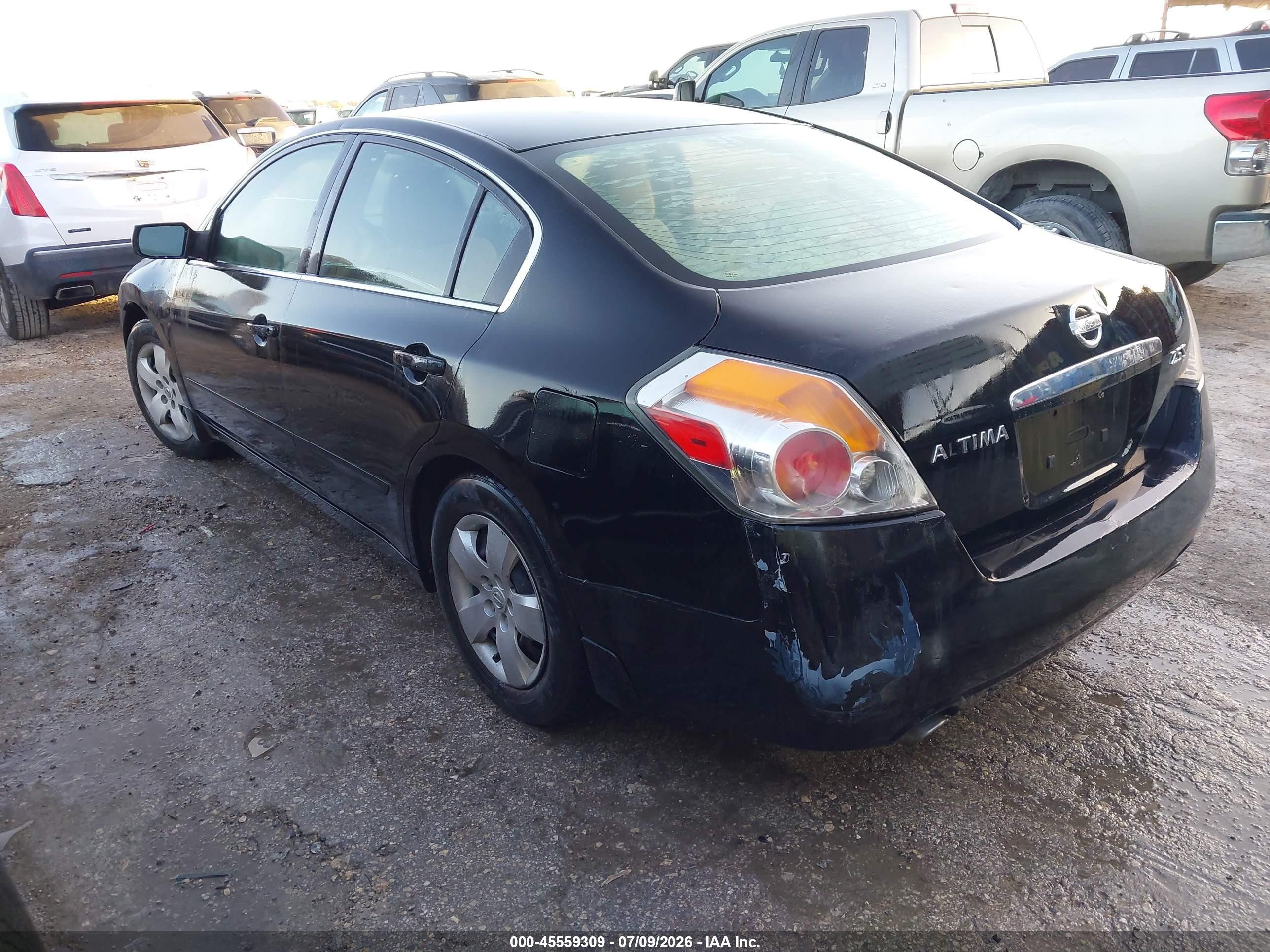 2008 Nissan Altima 2.5 S Черный vin: 1N4AL21E48N476242