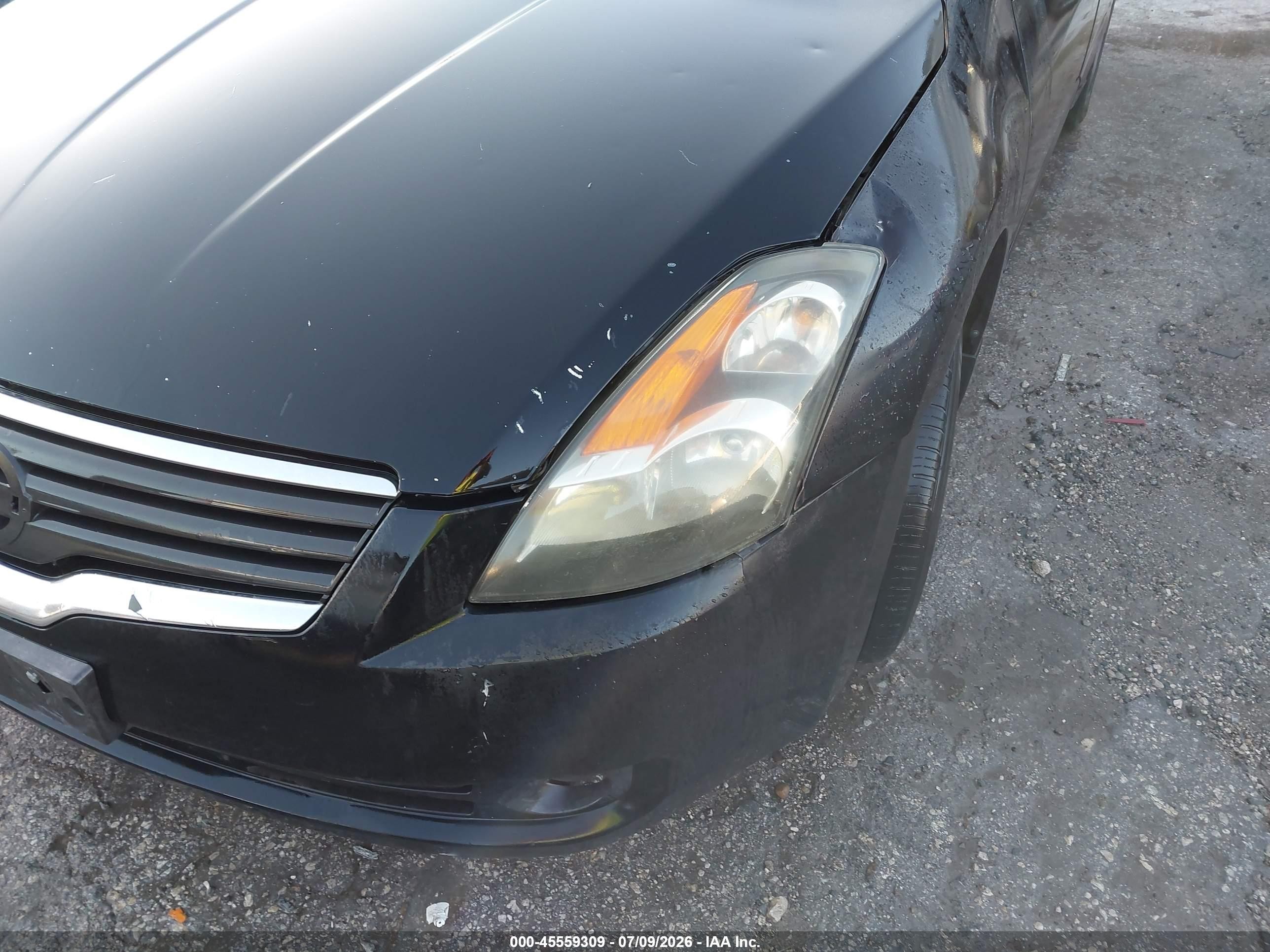 2008 Nissan Altima 2.5 S Черный vin: 1N4AL21E48N476242