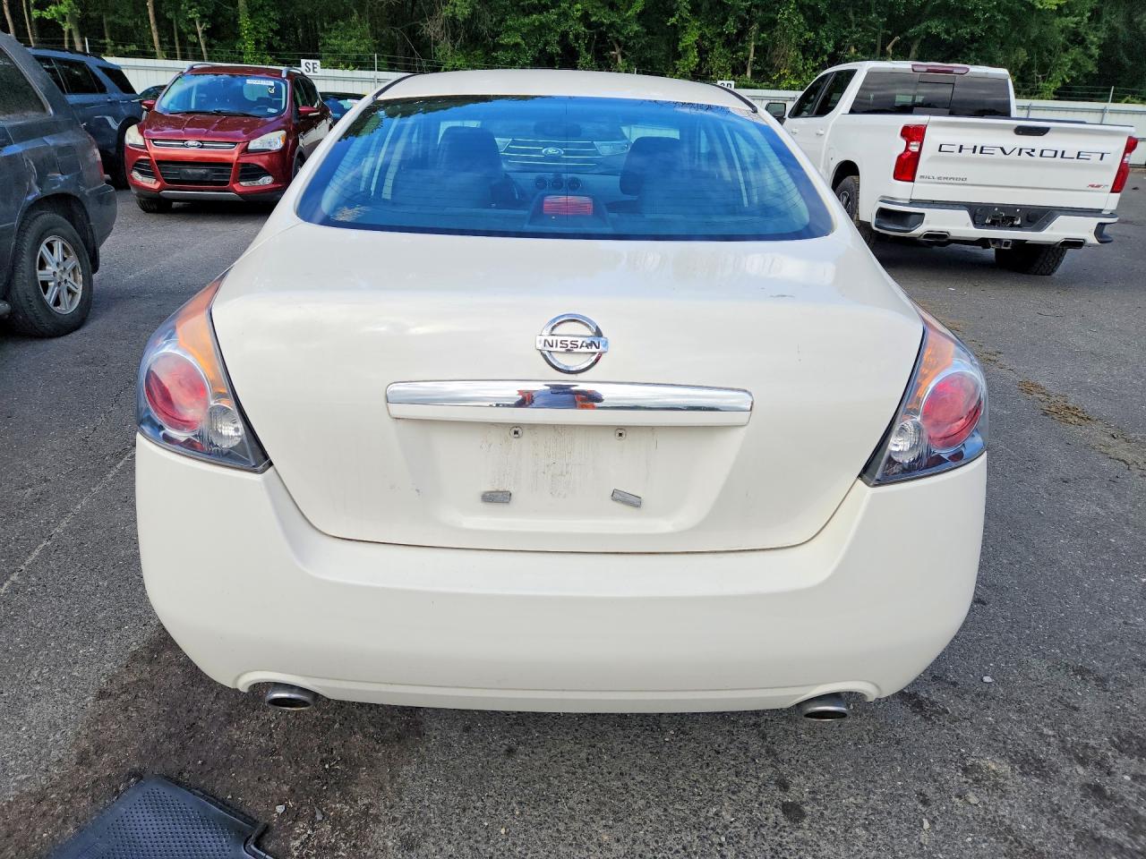 2008 Nissan Altima 2.5 White vin: 1N4AL21E48N527030