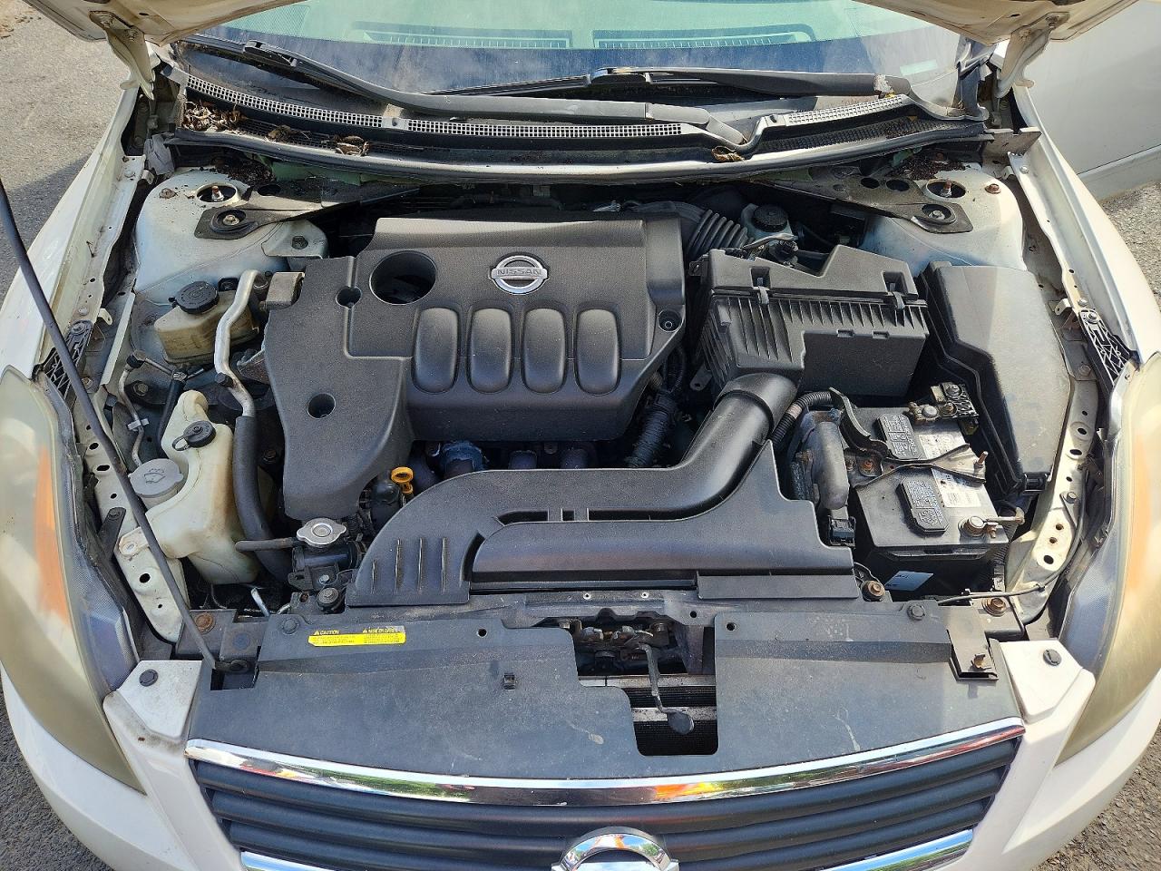 2008 Nissan Altima 2.5 White vin: 1N4AL21E48N527030