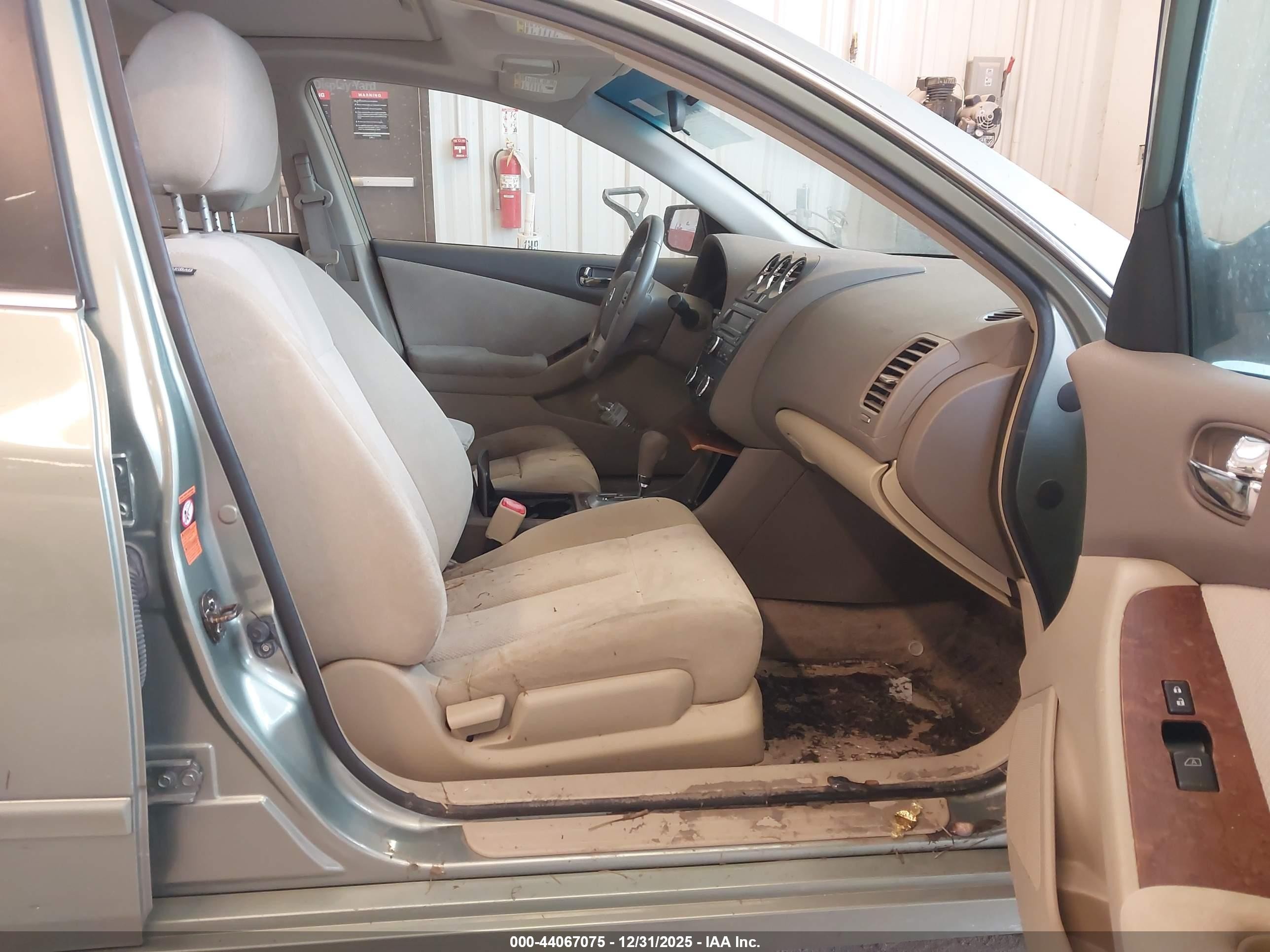 2008 Nissan Altima 2.5 S Green vin: 1N4AL21E48N558133
