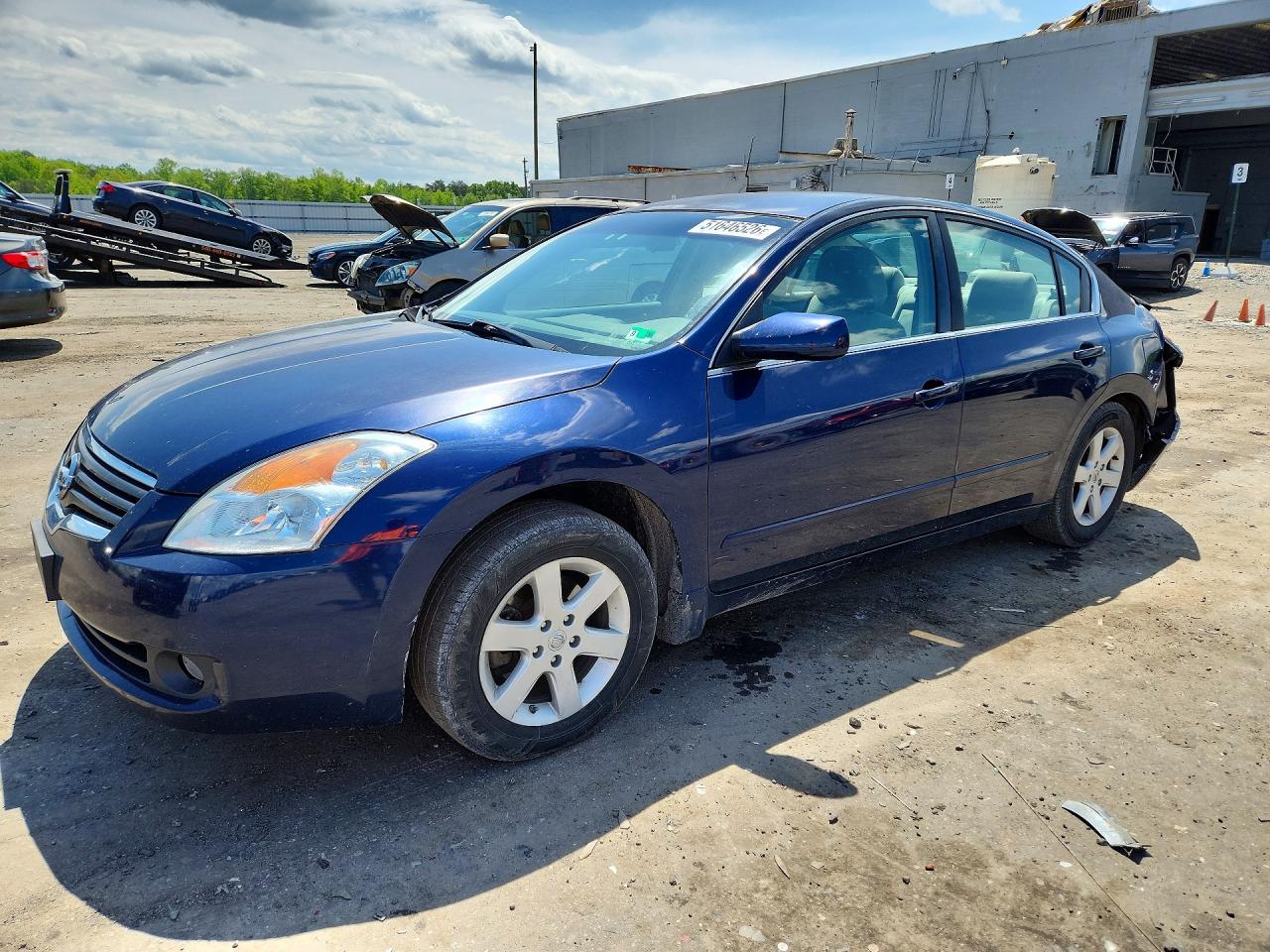 2009 Nissan Altima Blue vin: 1N4AL21E49C120726
