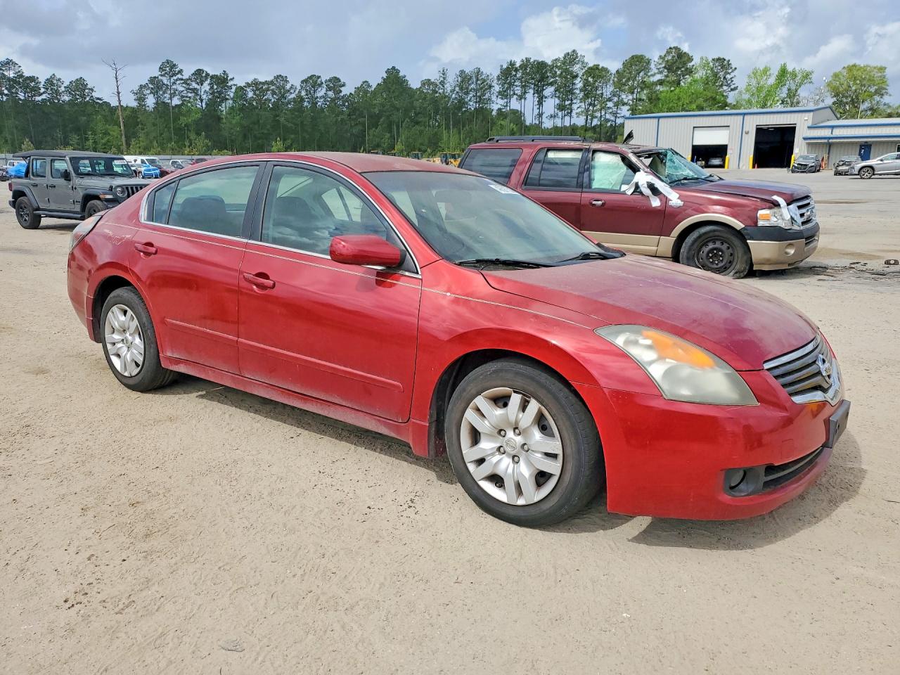 2009 Nissan Altima 2.5 Red vin: 1N4AL21E49C168792