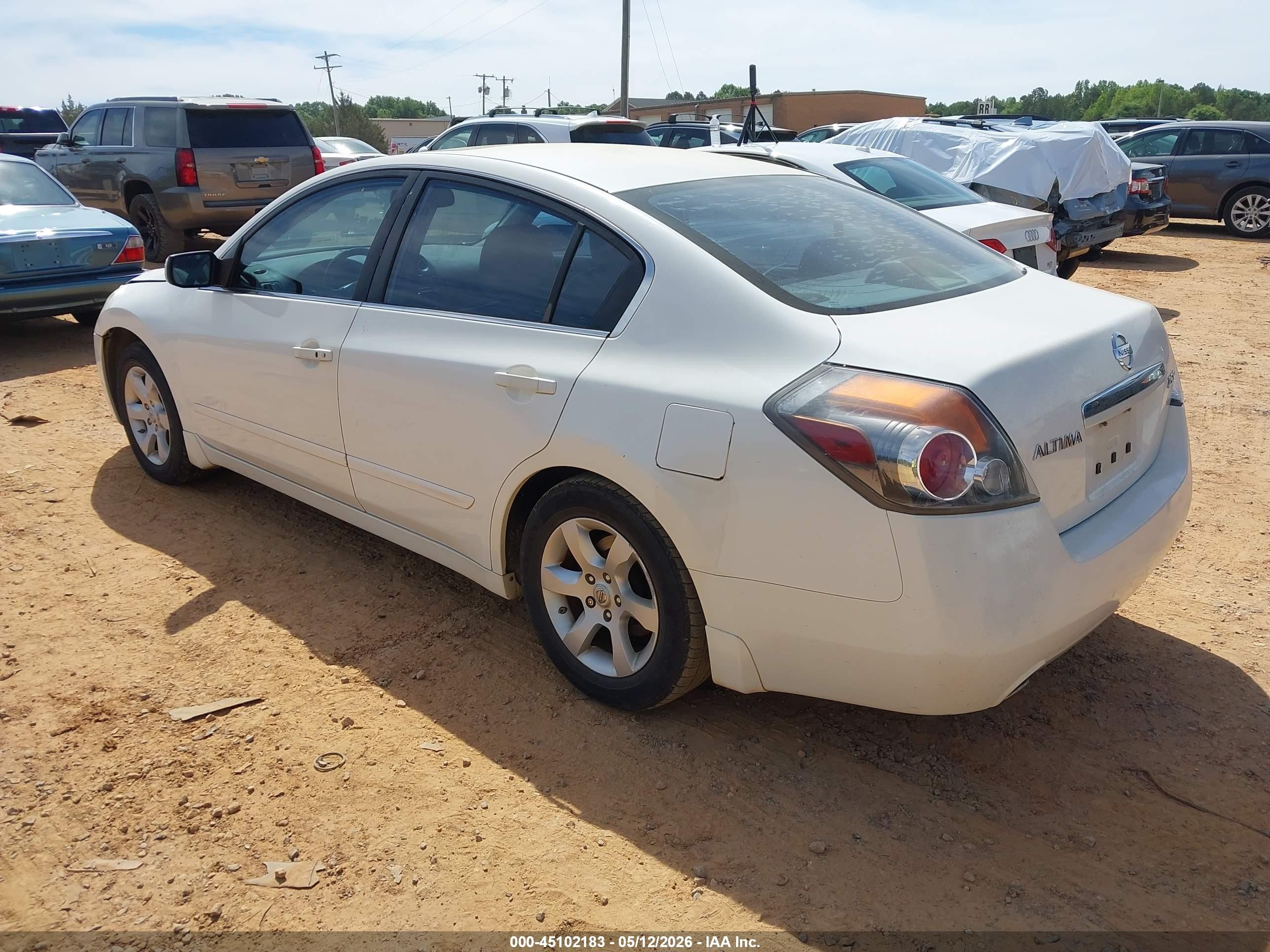 2009 Nissan Altima 2.5 S Белый vin: 1N4AL21E49C185849