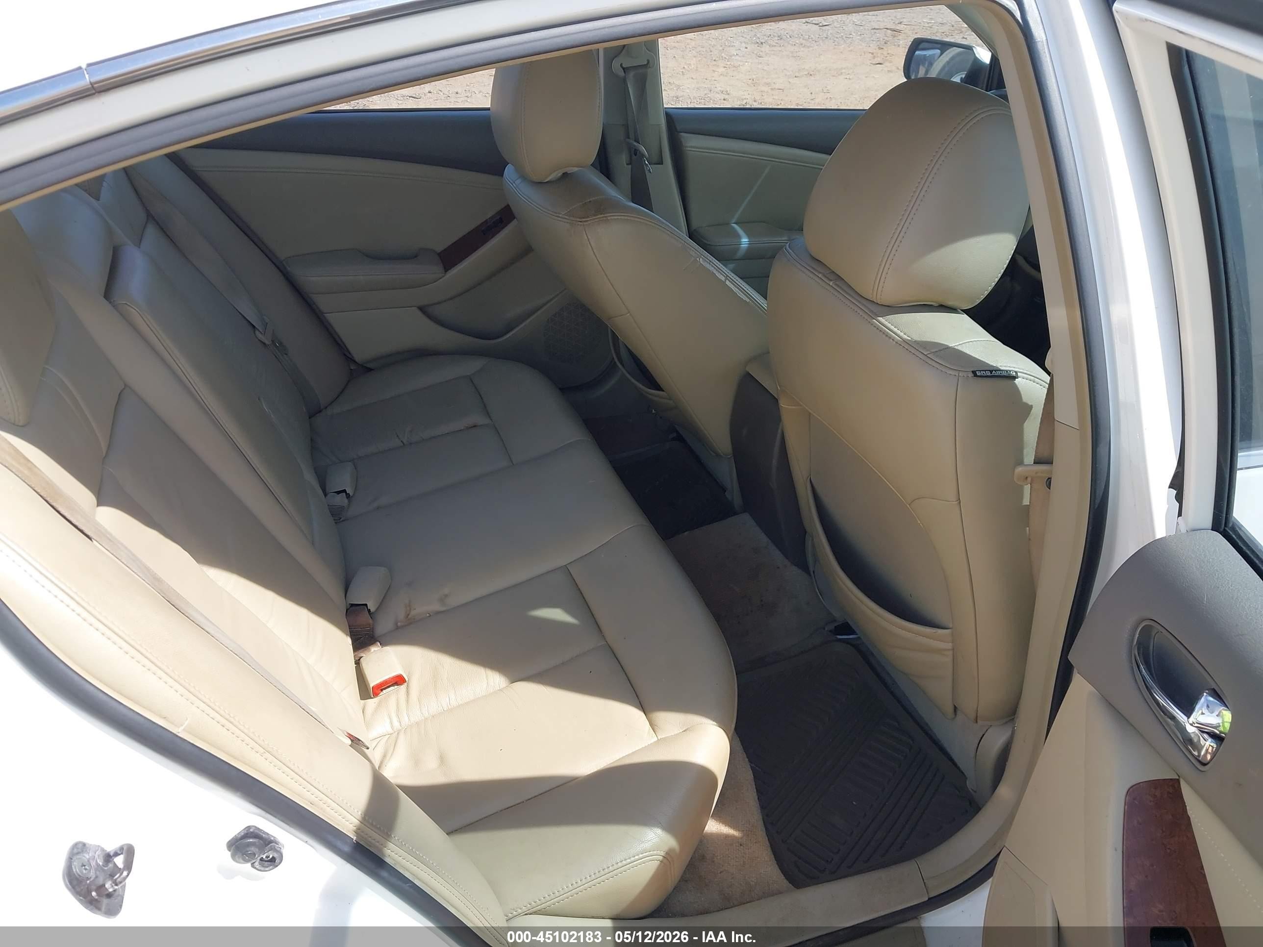 2009 Nissan Altima 2.5 S Белый vin: 1N4AL21E49C185849