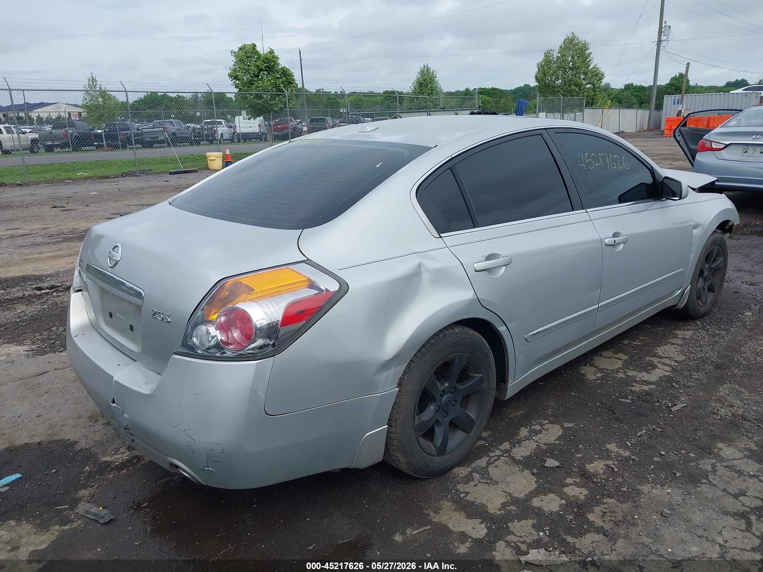 2009 Nissan Altima 2.5 S Silver vin: 1N4AL21E49N426829