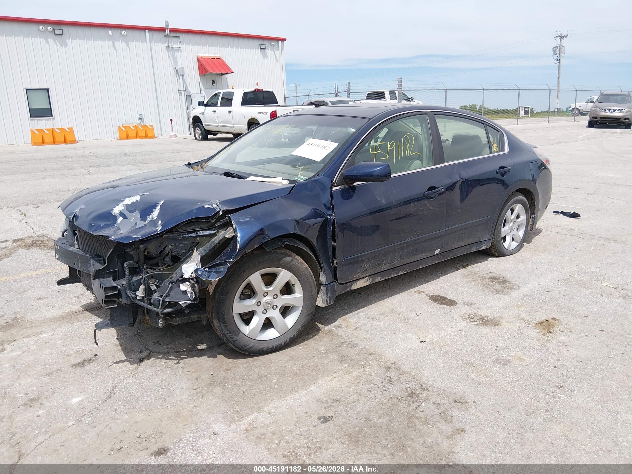 2009 Nissan Altima 2.5 S Синий vin: 1N4AL21E49N430041