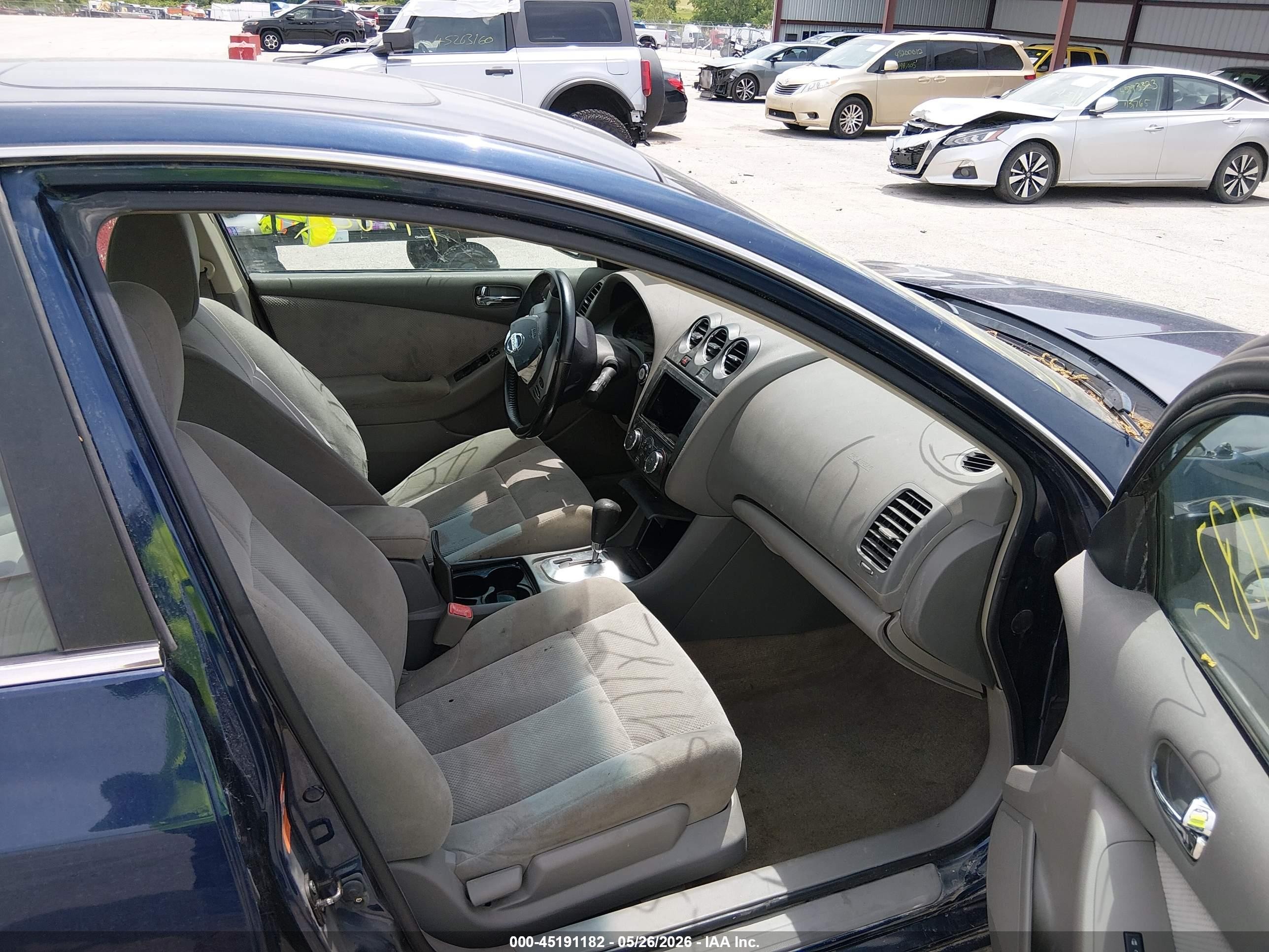 2009 Nissan Altima 2.5 S Синий vin: 1N4AL21E49N430041