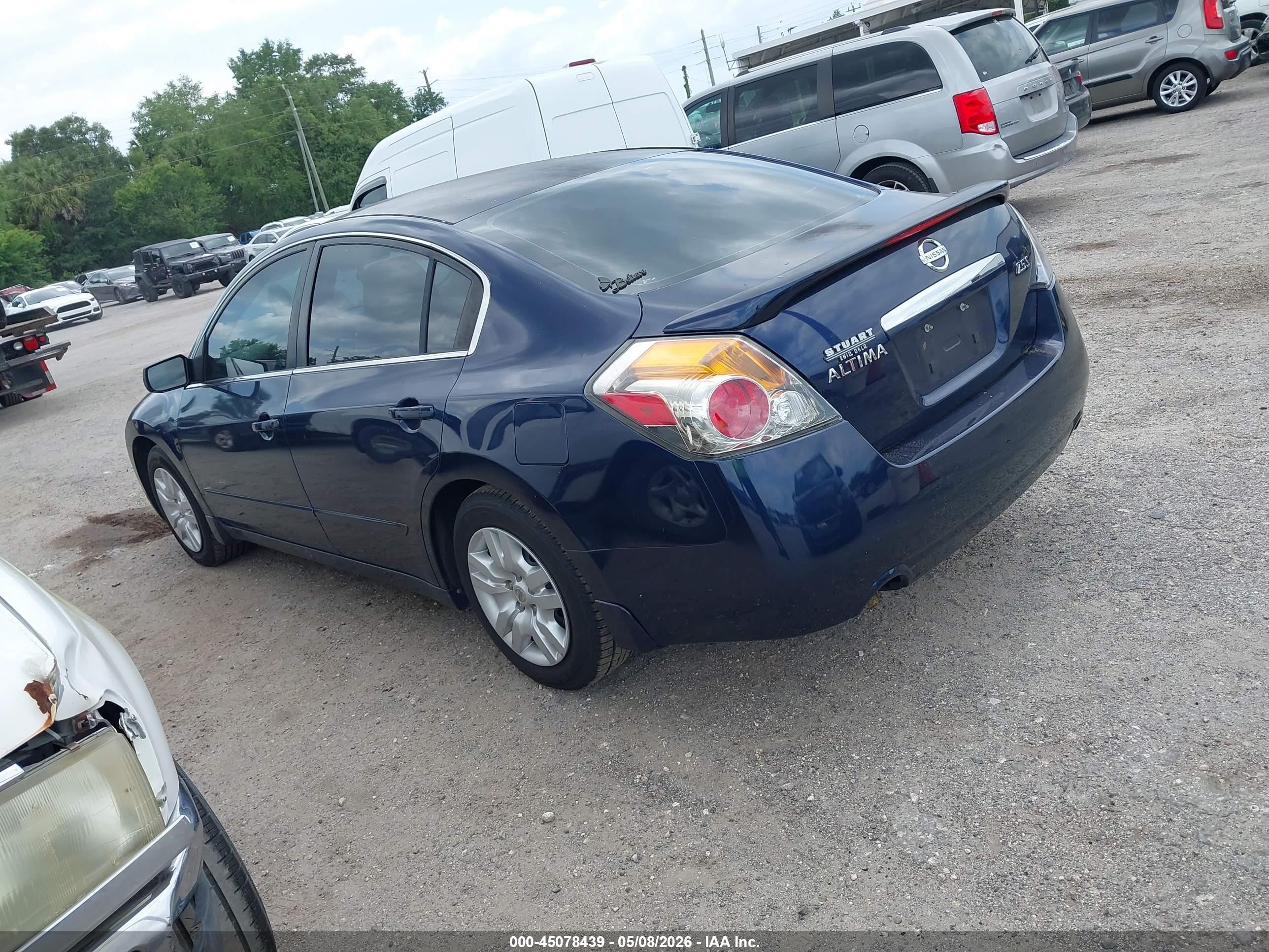 2009 Nissan Altima 2.5 S Синий vin: 1N4AL21E49N435711