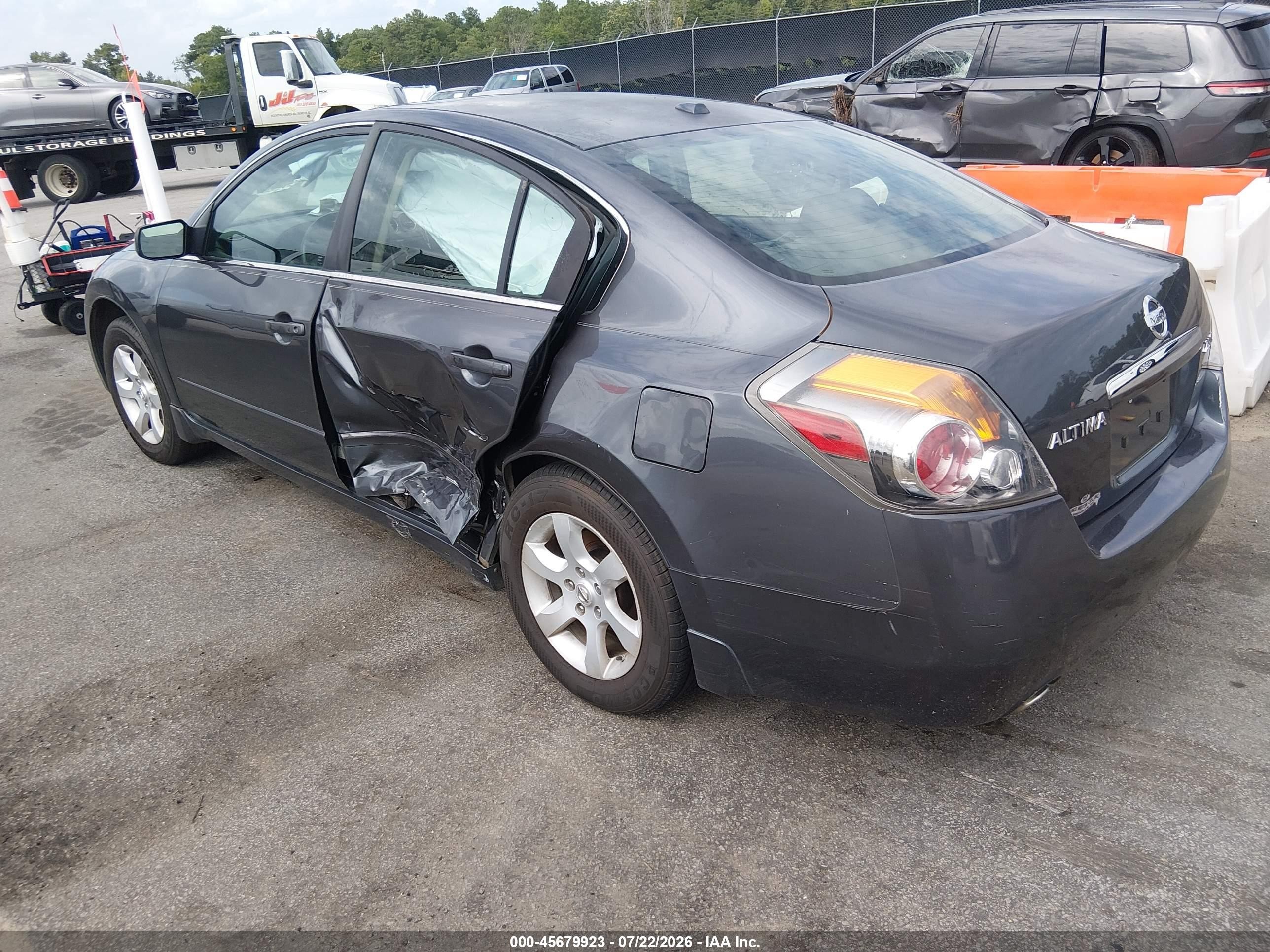 2009 Nissan Altima 2.5 S Серый vin: 1N4AL21E49N466912