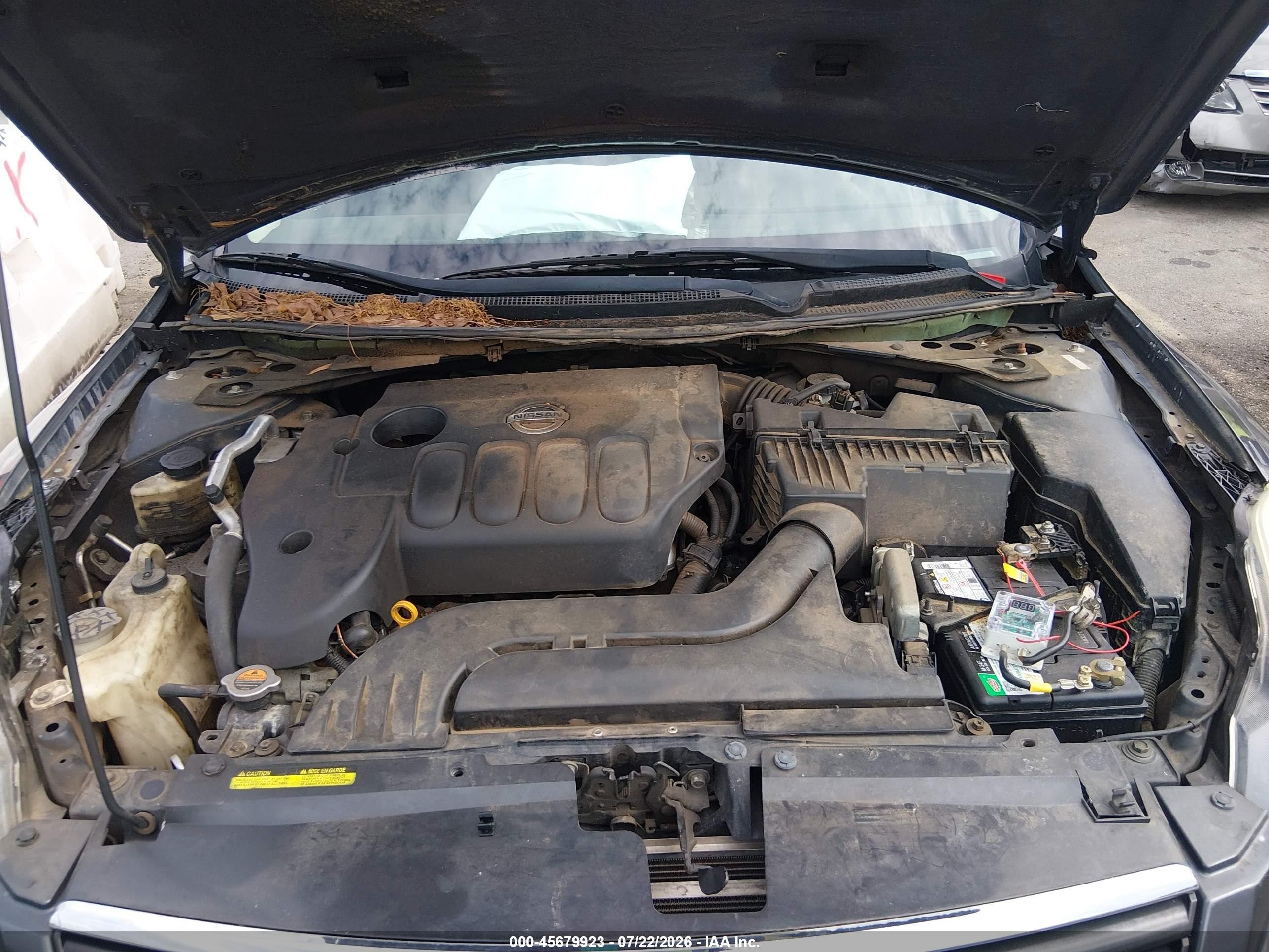 2009 Nissan Altima 2.5 S Серый vin: 1N4AL21E49N466912