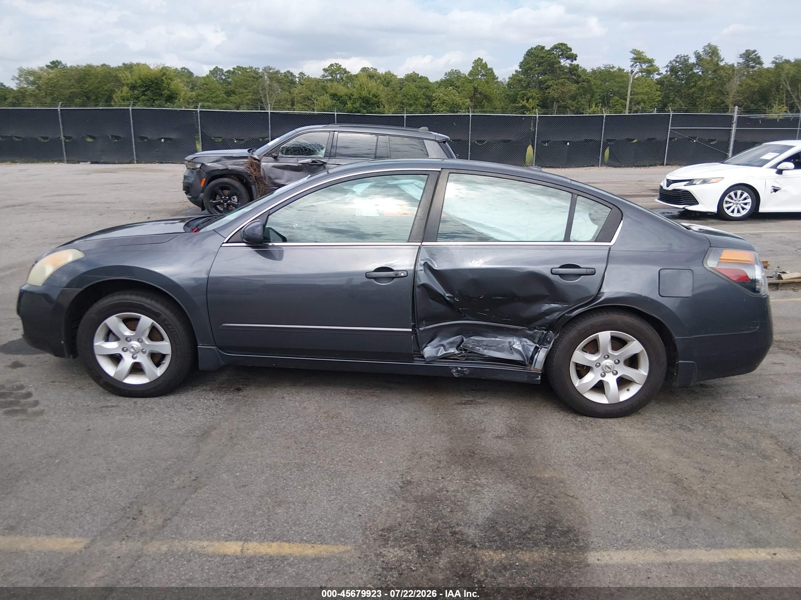 2009 Nissan Altima 2.5 S Серый vin: 1N4AL21E49N466912