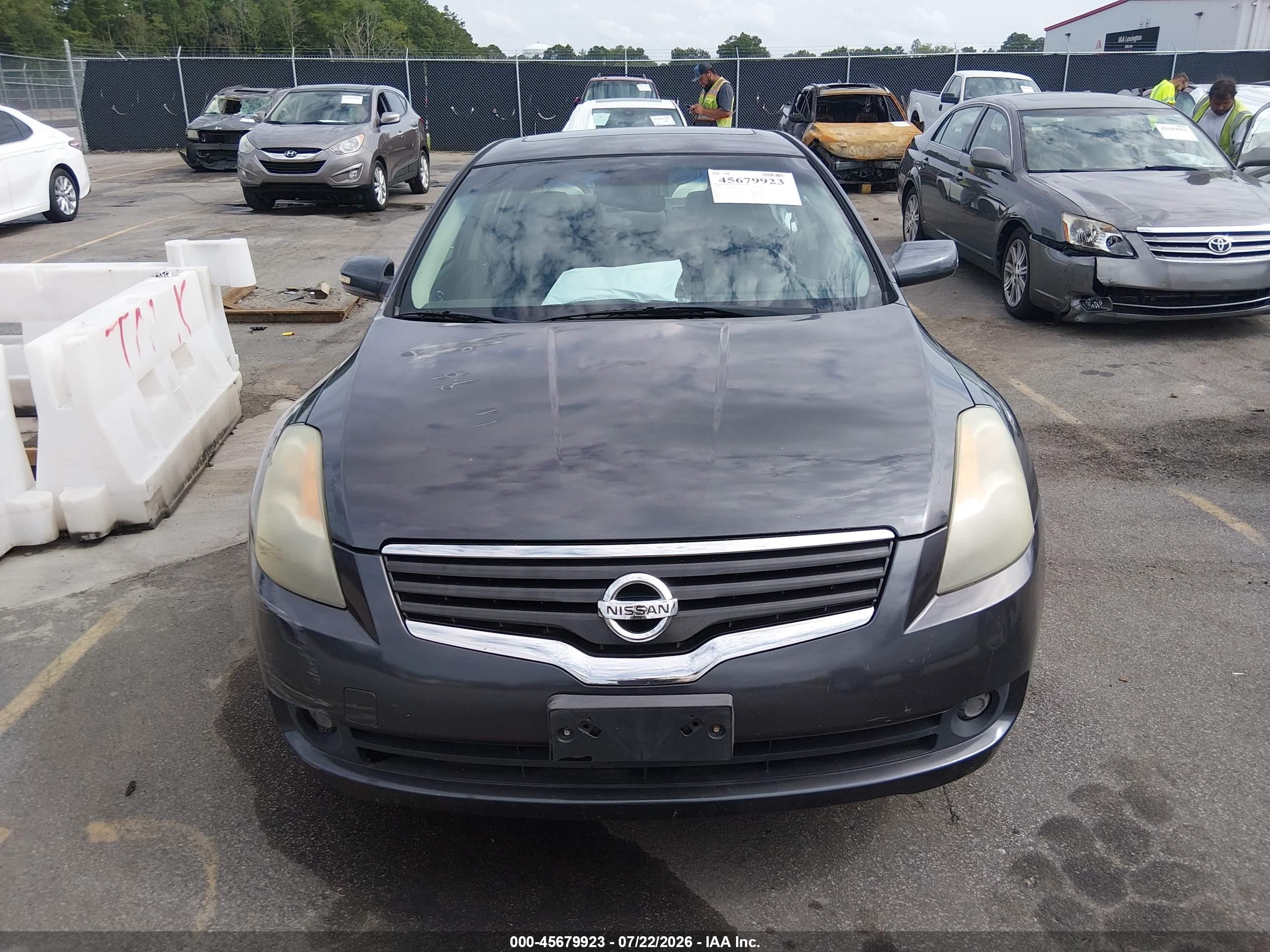 2009 Nissan Altima 2.5 S Серый vin: 1N4AL21E49N466912