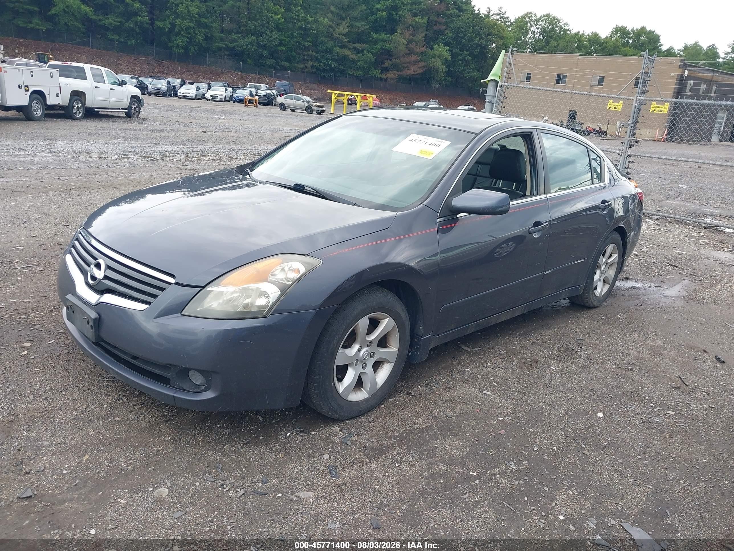 2009 Nissan Altima 2.5 S Серый vin: 1N4AL21E49N501299