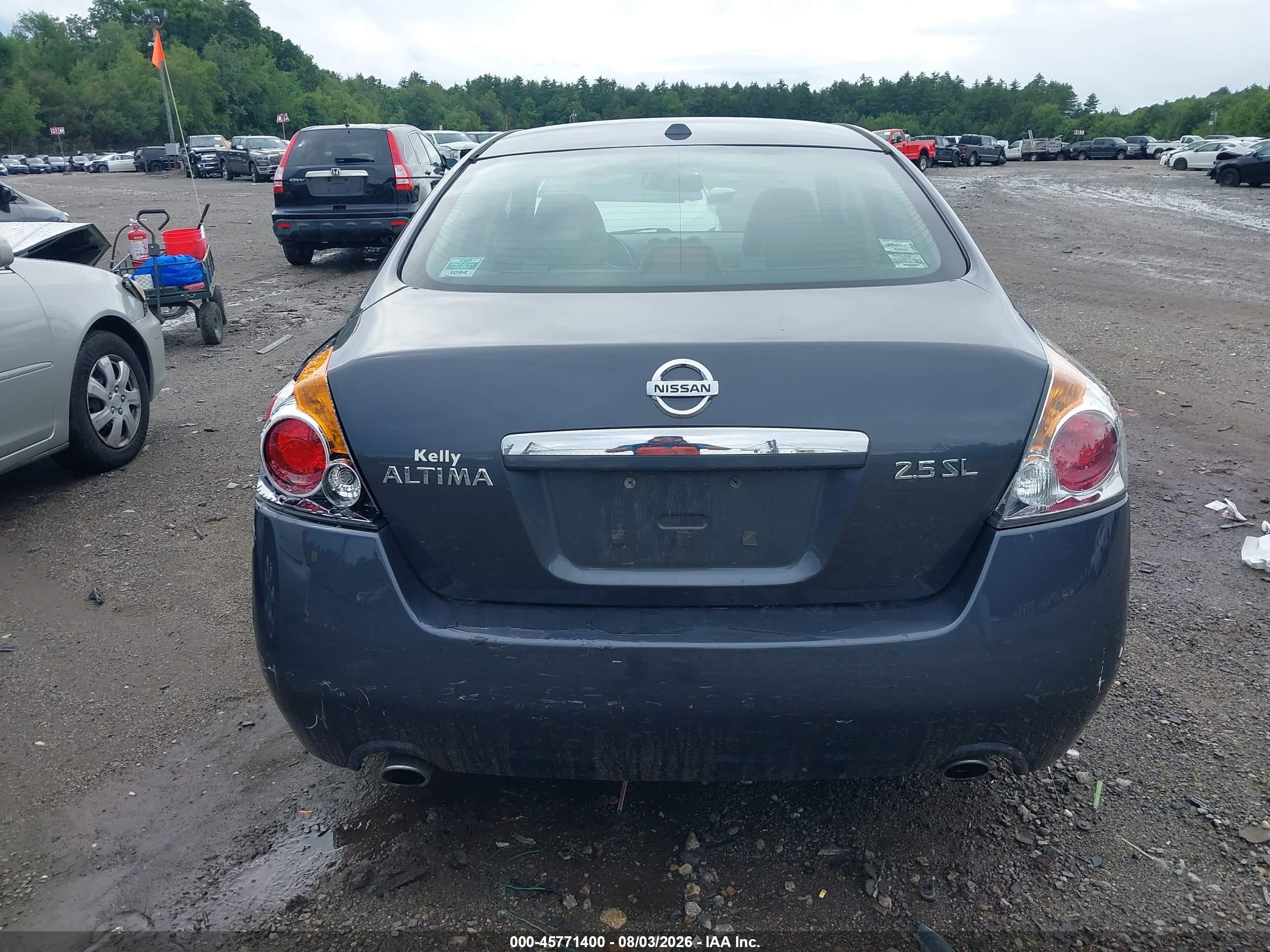 2009 Nissan Altima 2.5 S Серый vin: 1N4AL21E49N501299
