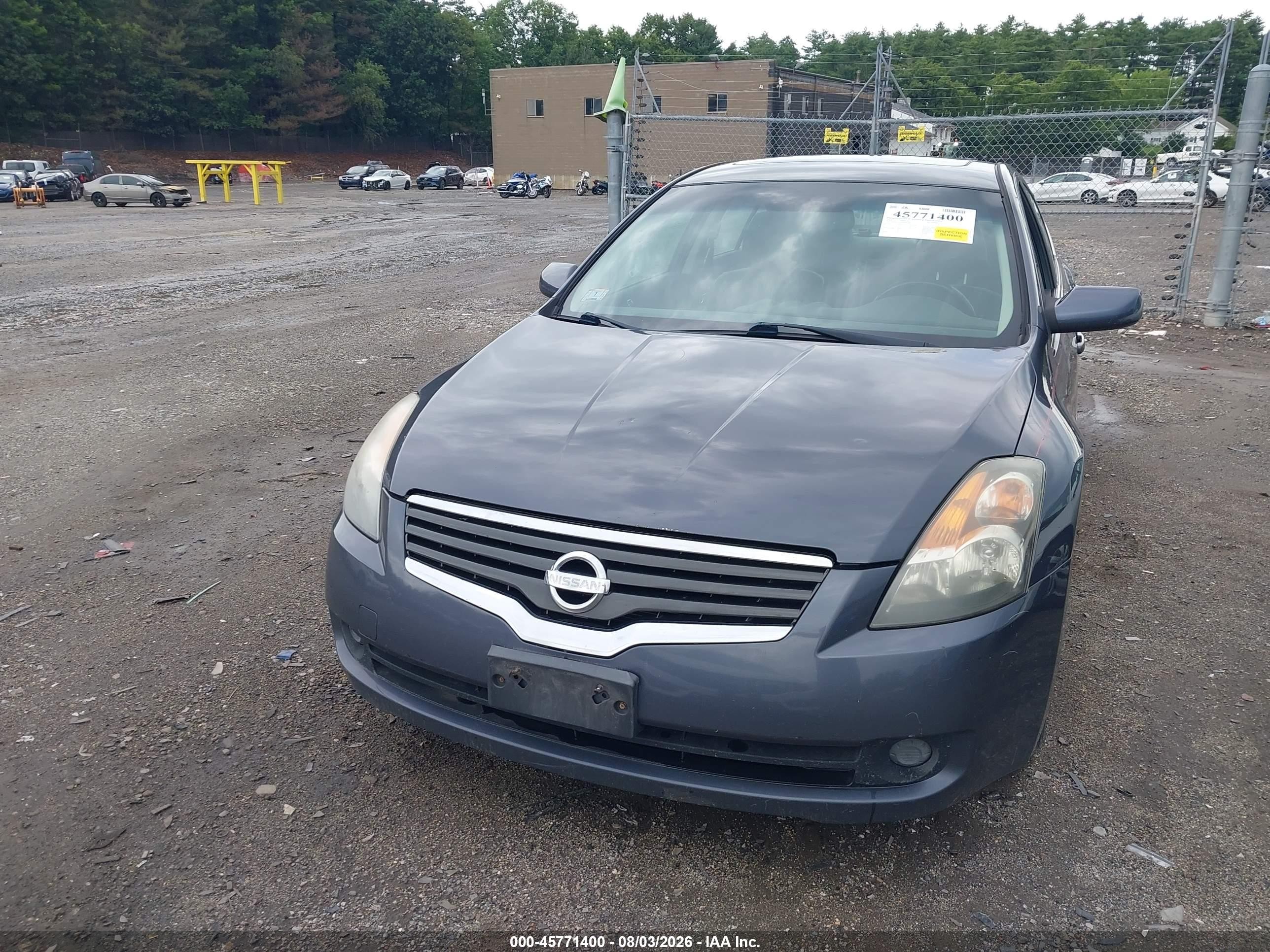 2009 Nissan Altima 2.5 S Серый vin: 1N4AL21E49N501299