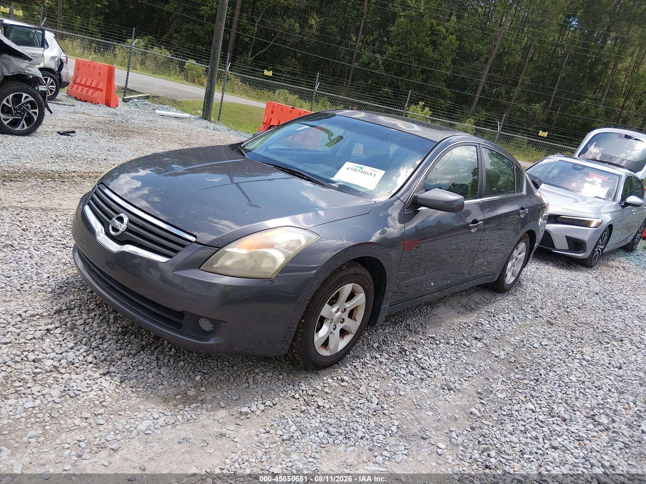2009 Nissan Altima 2.5 S Gray vin: 1N4AL21E49N506387