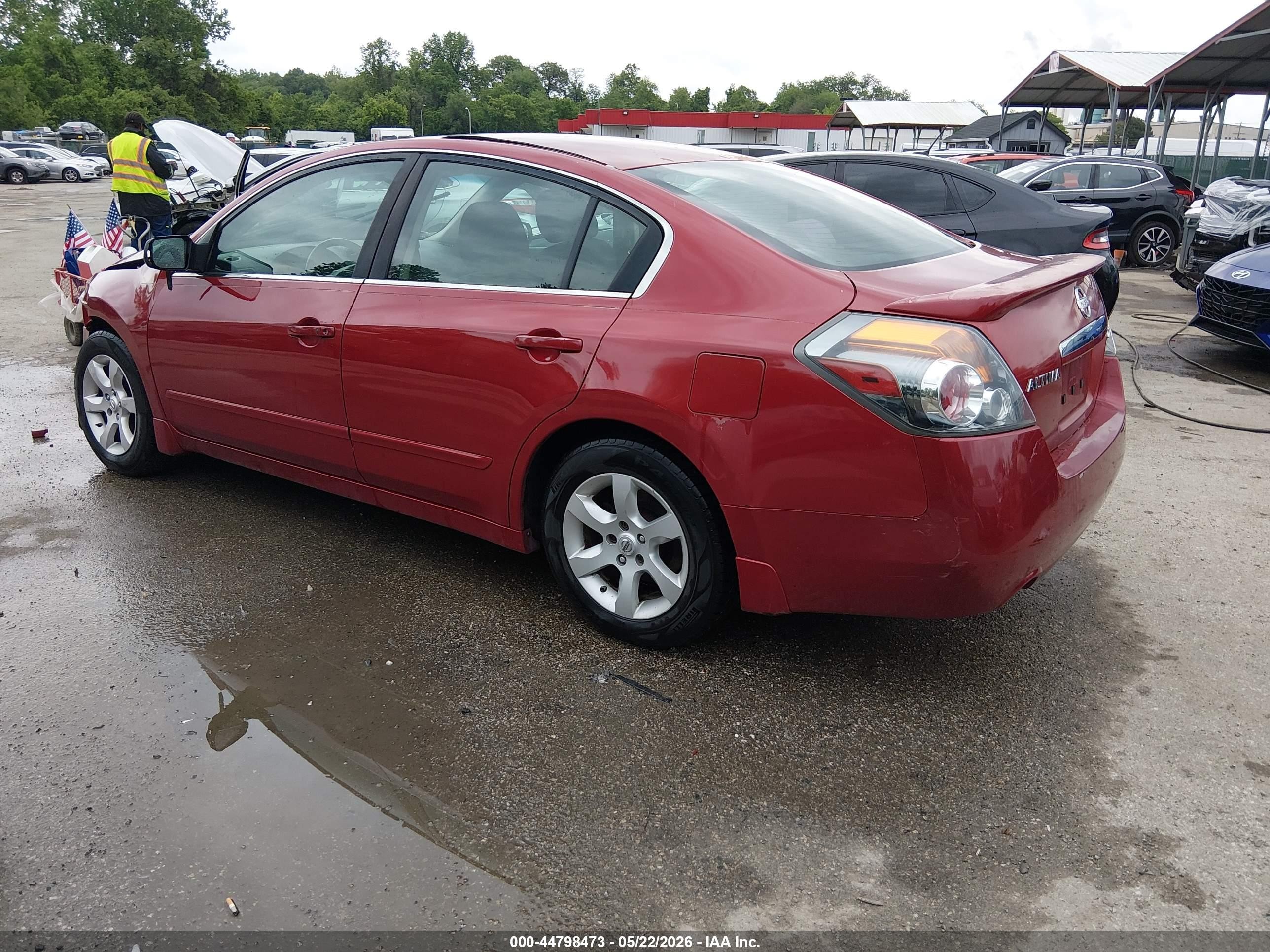 2009 Nissan Altima 2.5 S Red vin: 1N4AL21E49N543374