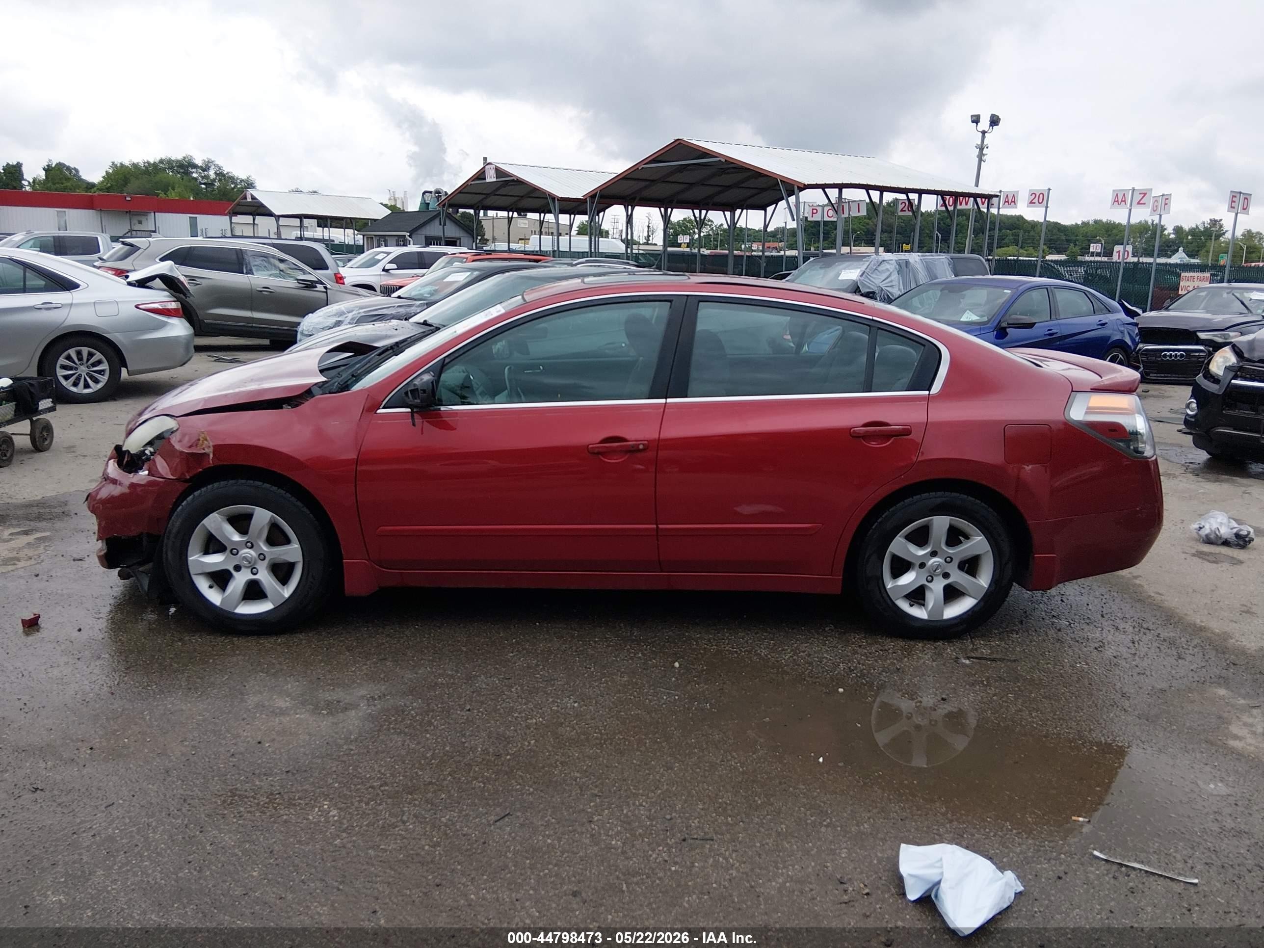 2009 Nissan Altima 2.5 S Red vin: 1N4AL21E49N543374