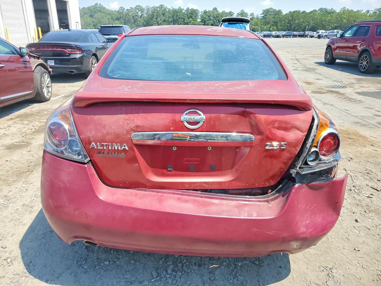 2009 Nissan Altima 2.5 Красный vin: 1N4AL21E49N549210