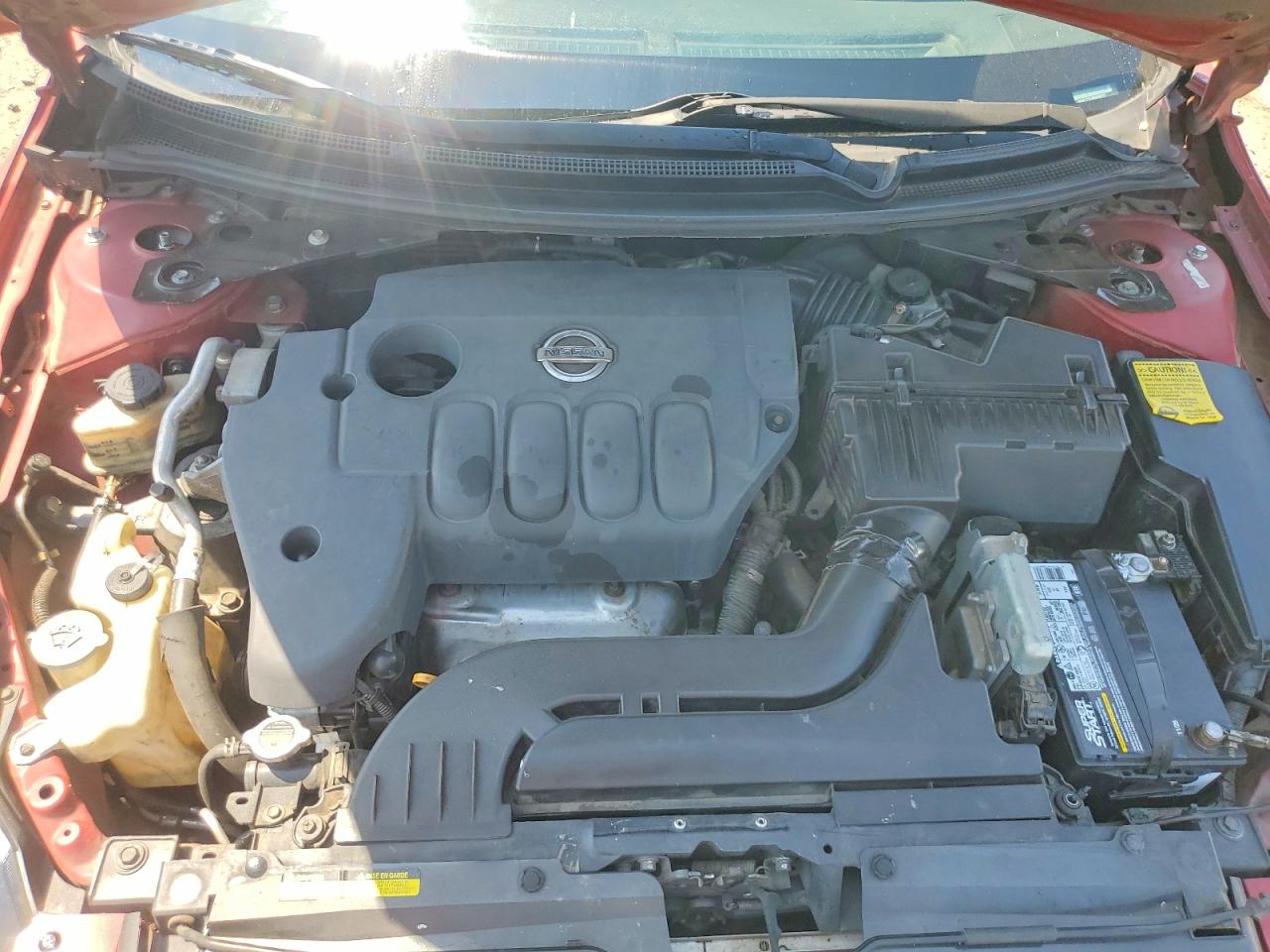 2009 Nissan Altima 2.5 Красный vin: 1N4AL21E49N549210