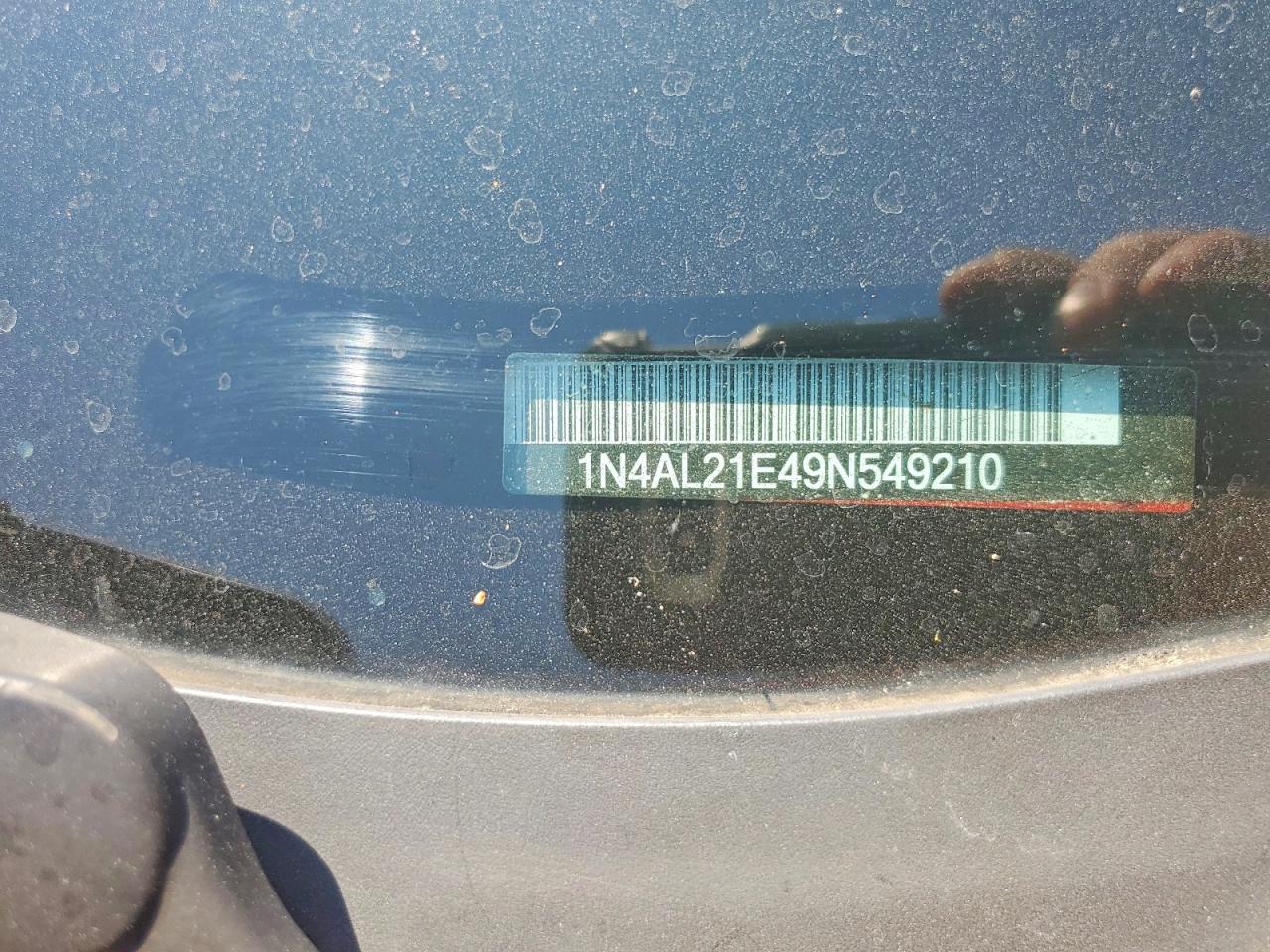 2009 Nissan Altima 2.5 Красный vin: 1N4AL21E49N549210