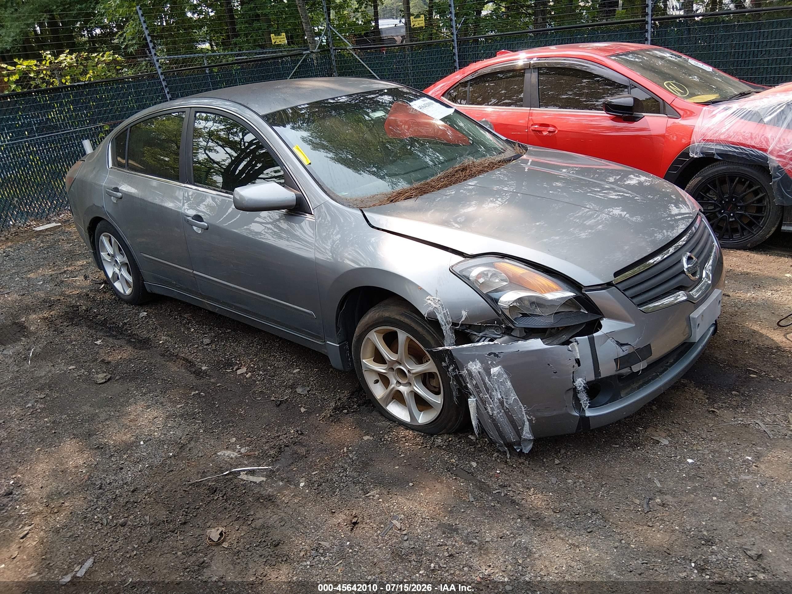 2007 Nissan Altima 2.5 S Gray vin: 1N4AL21E57C155403