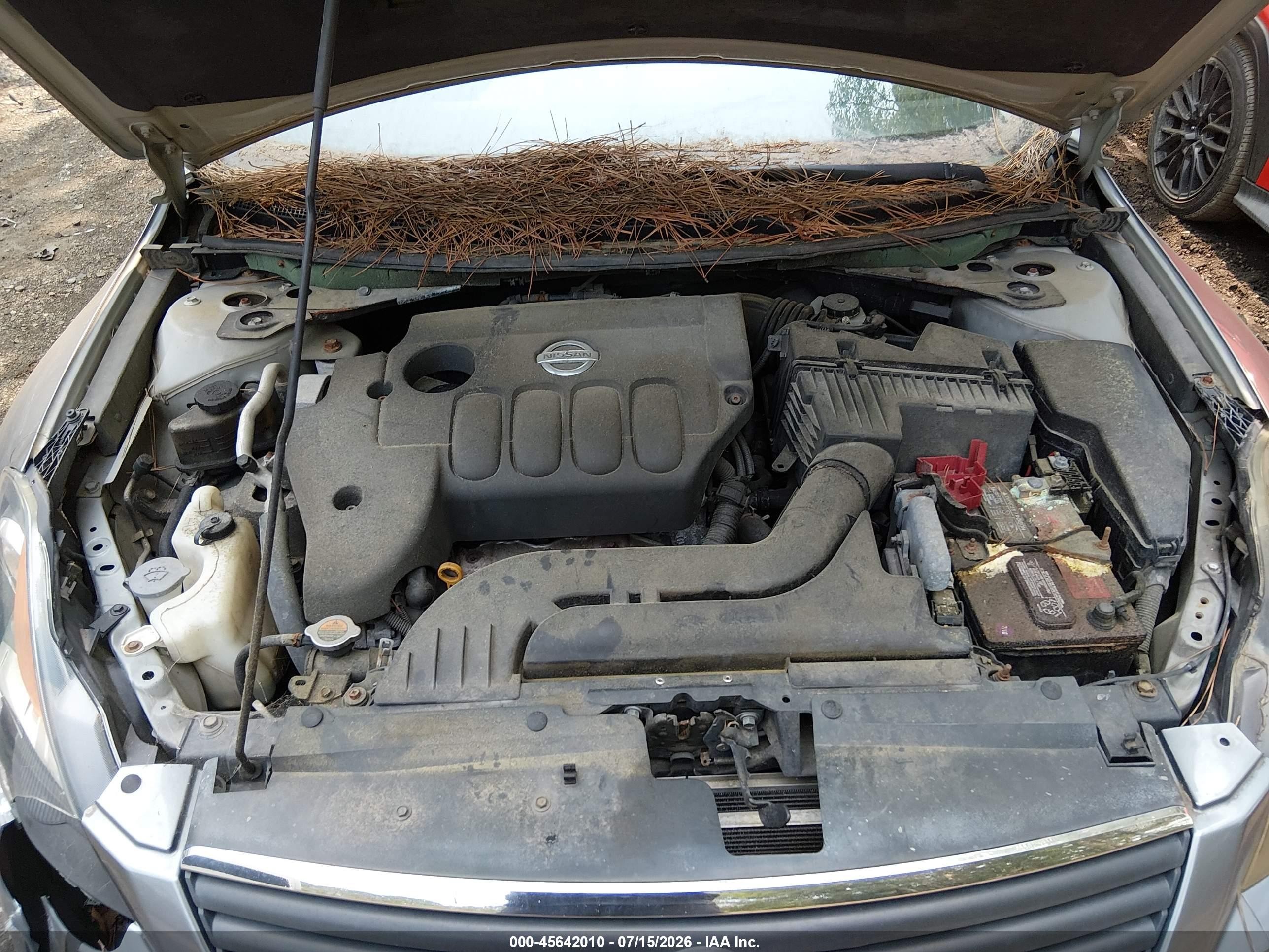 2007 Nissan Altima 2.5 S Gray vin: 1N4AL21E57C155403