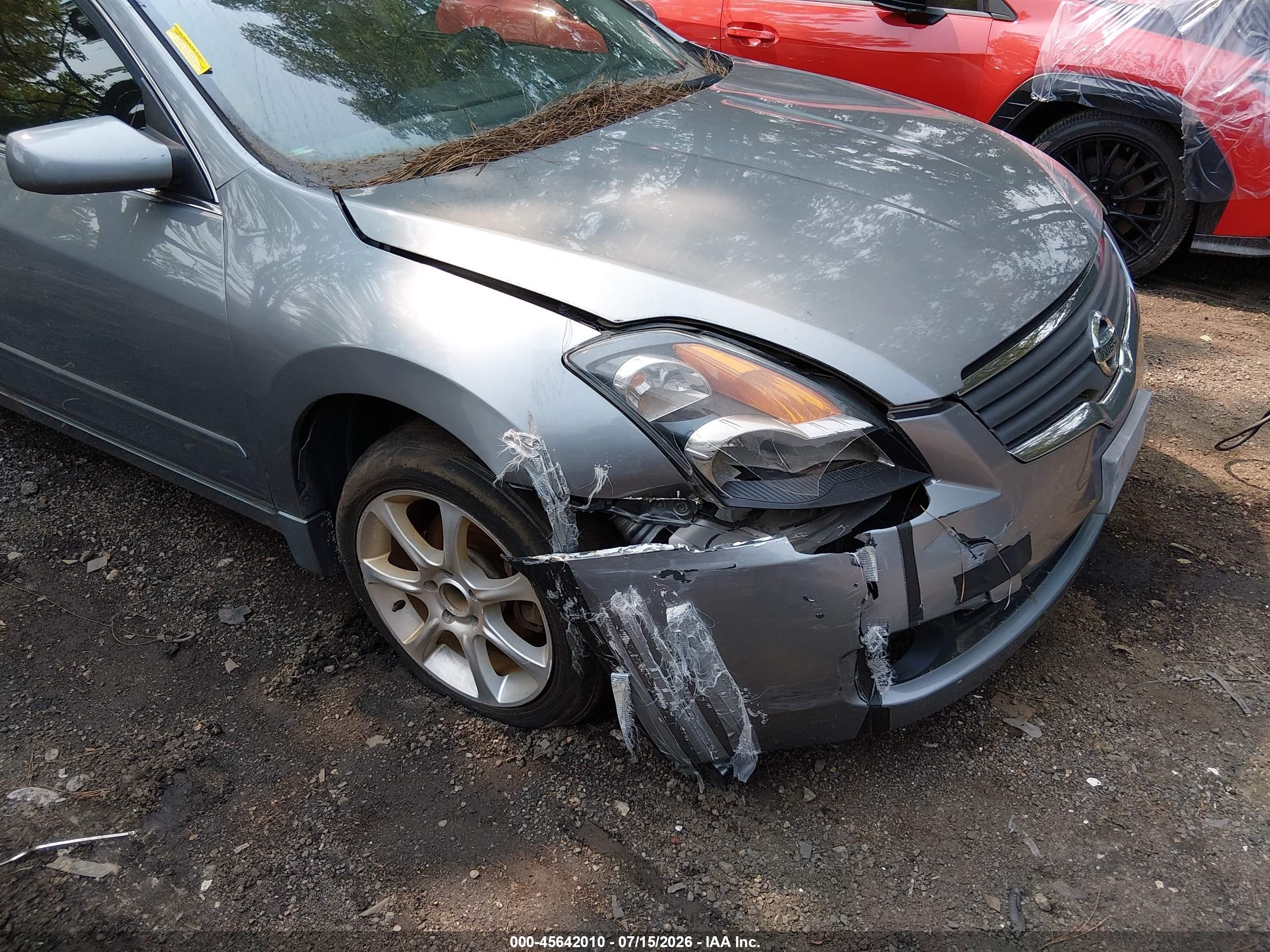 2007 Nissan Altima 2.5 S Gray vin: 1N4AL21E57C155403