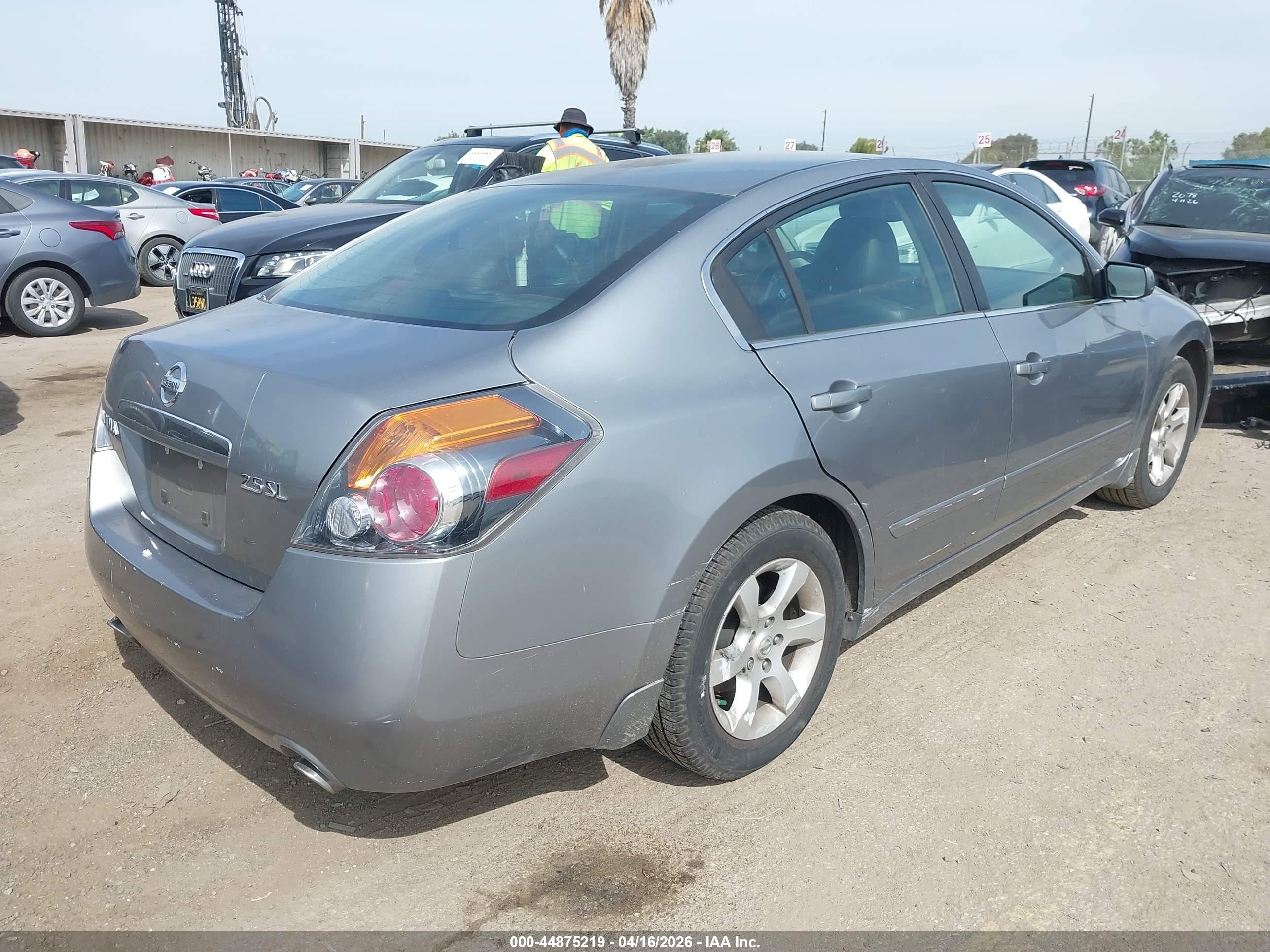 2007 Nissan Altima 2.5 S Gray vin: 1N4AL21E57C173612