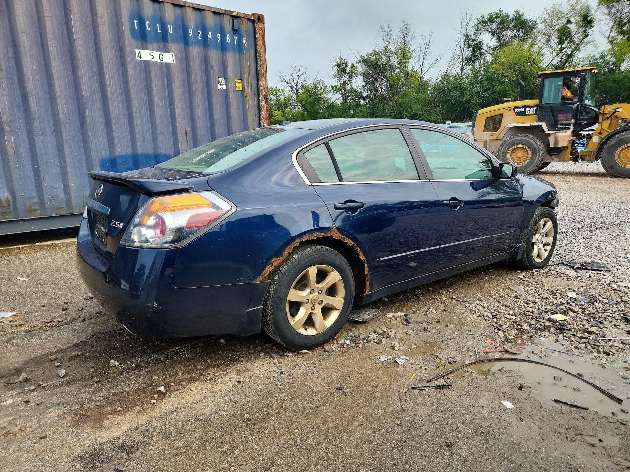 2007 Nissan Altima 2.5 Blue vin: 1N4AL21E57C176445